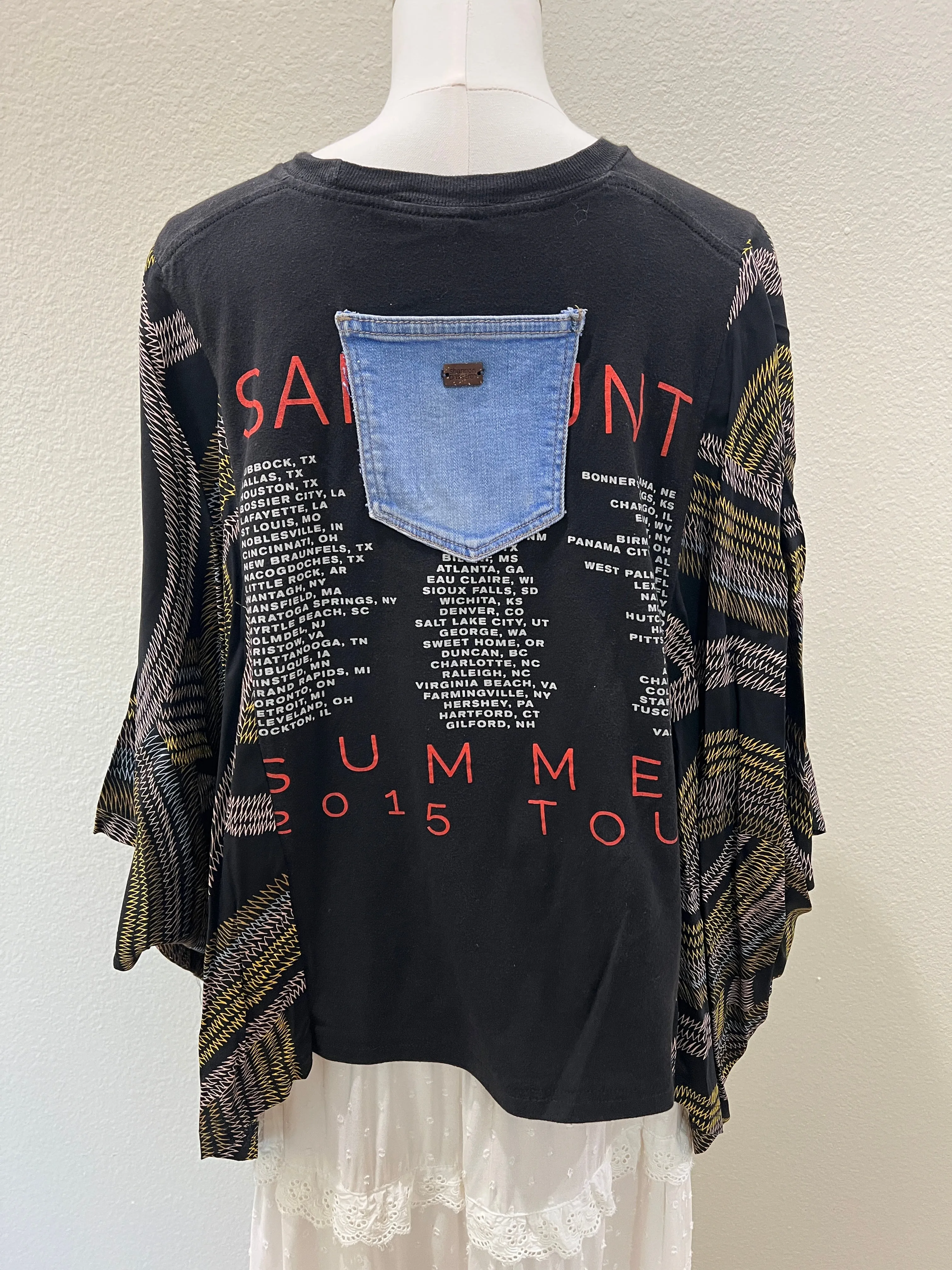 Sam Hunt Mix & Match Tee Black Multi sold by Chic by Ally B product image thumbnail 2