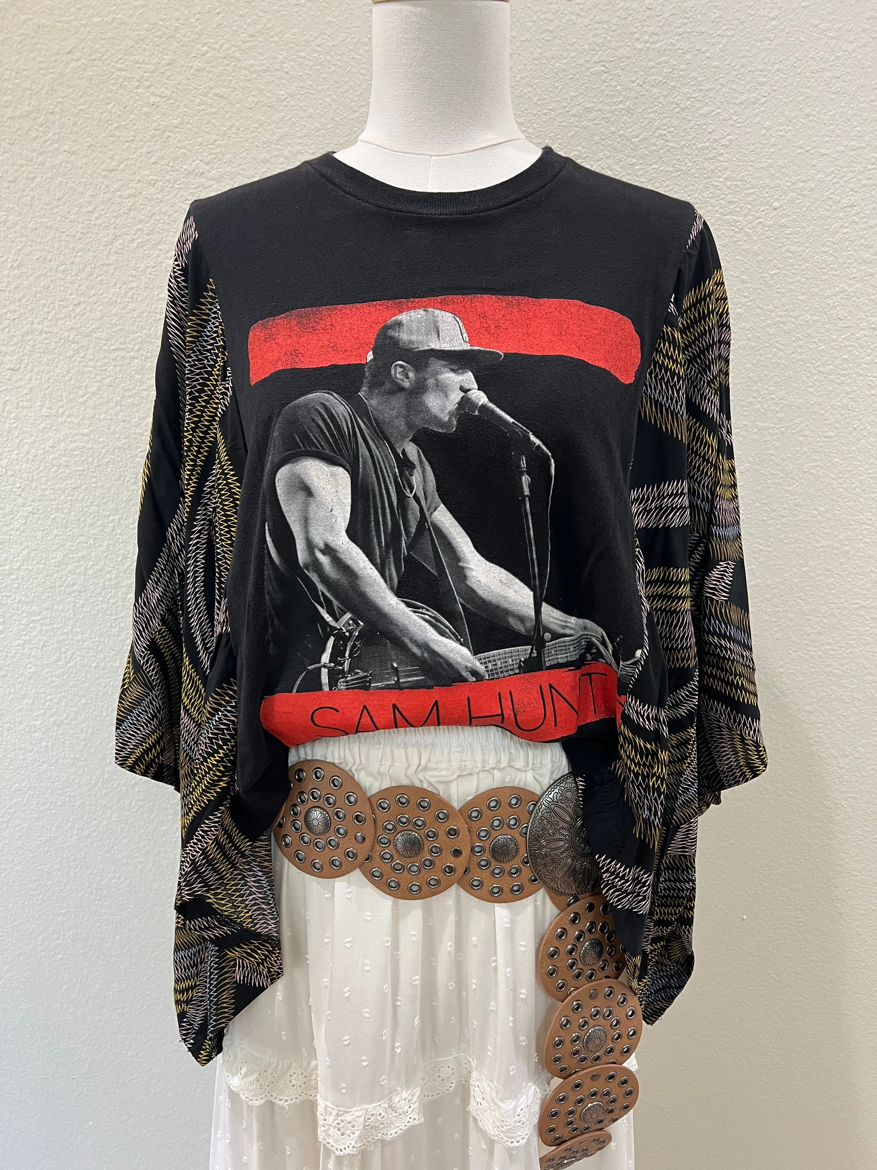 Sam Hunt Mix & Match Tee Black Multi sold by Chic by Ally B