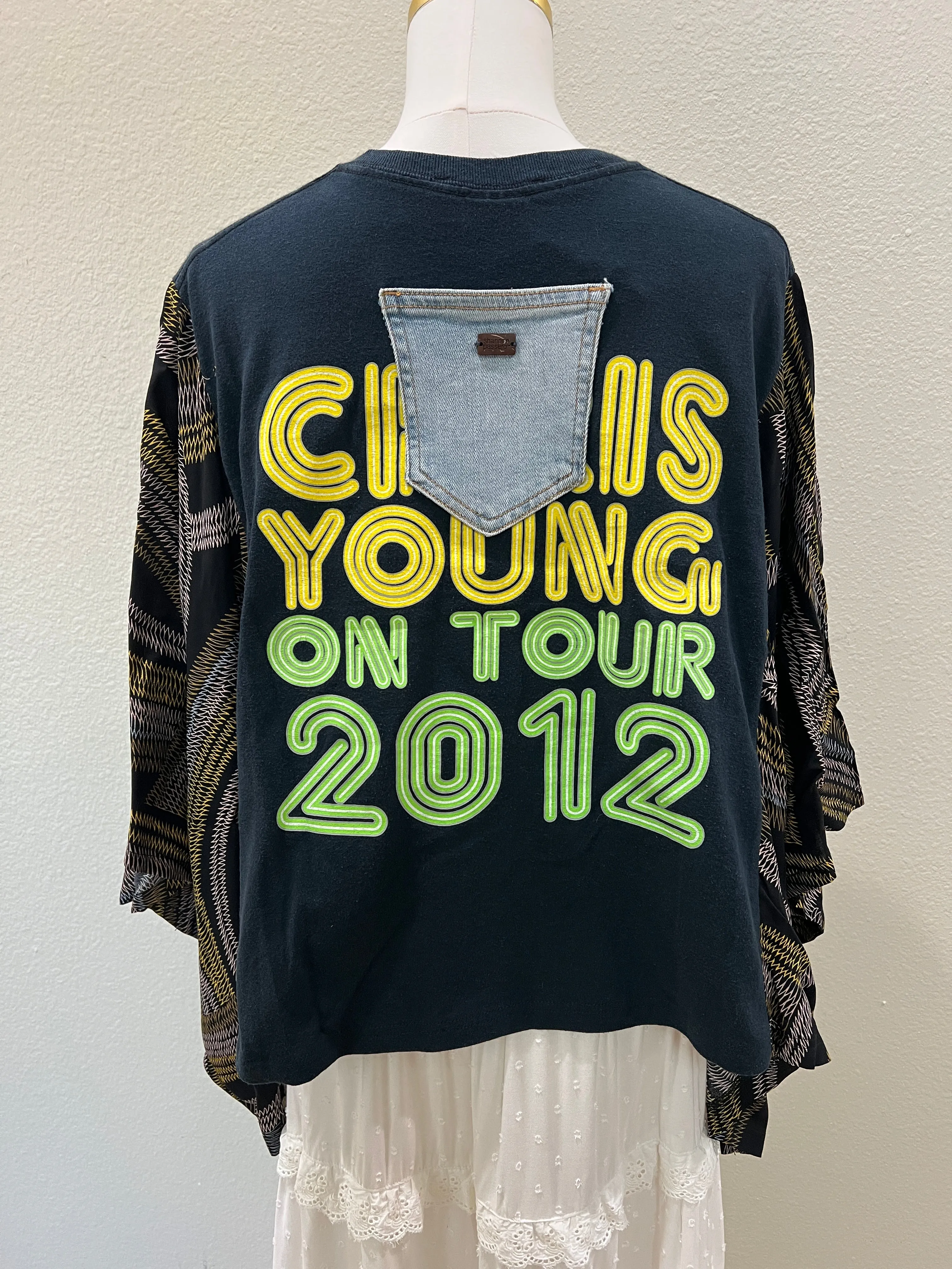 Chris Young Mix & Match Tee Black Multi sold by Chic by Ally B product image thumbnail 2