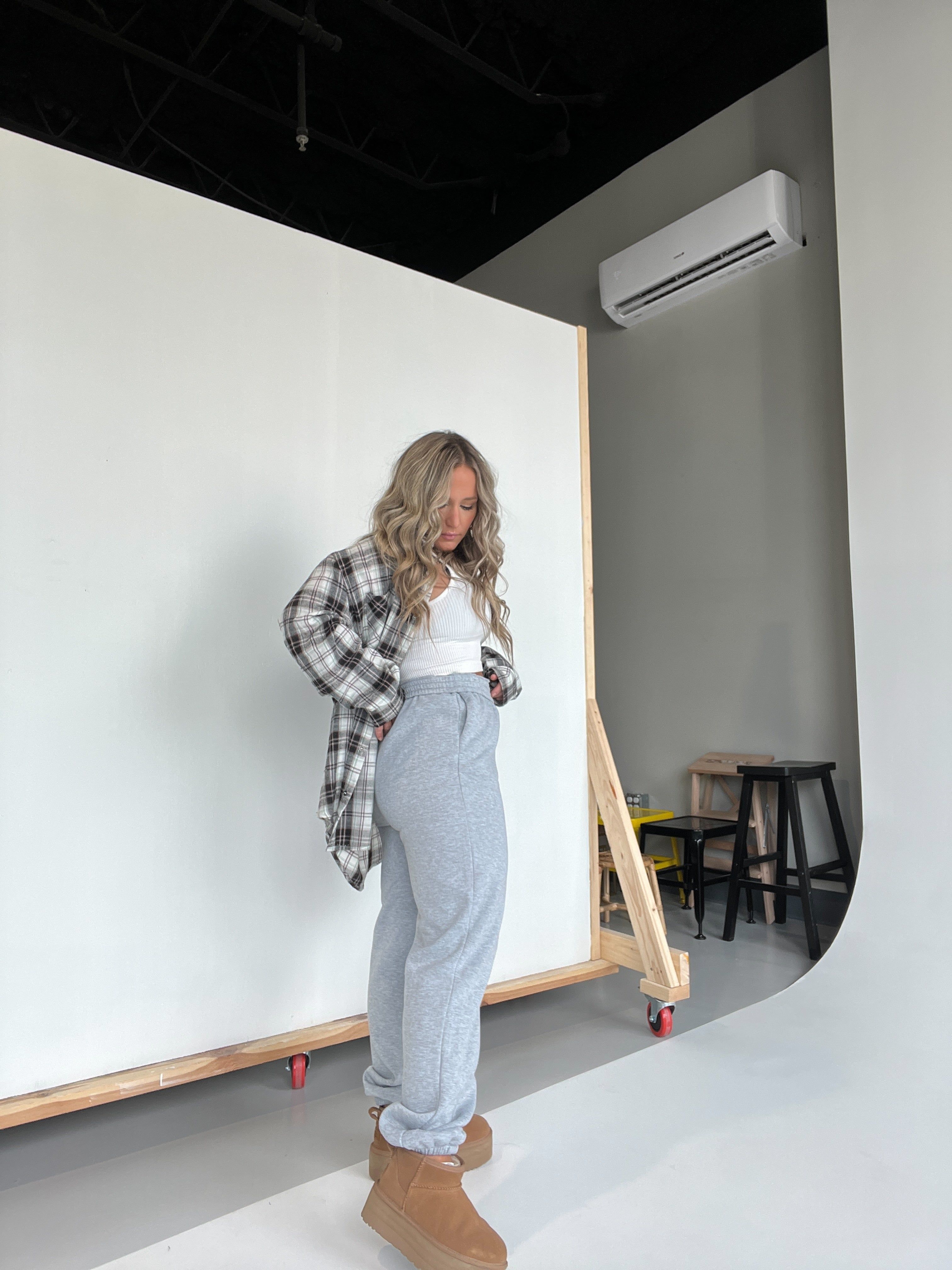 Overtime Joggers Heather Grey sold by Chic by Ally B product image thumbnail 5