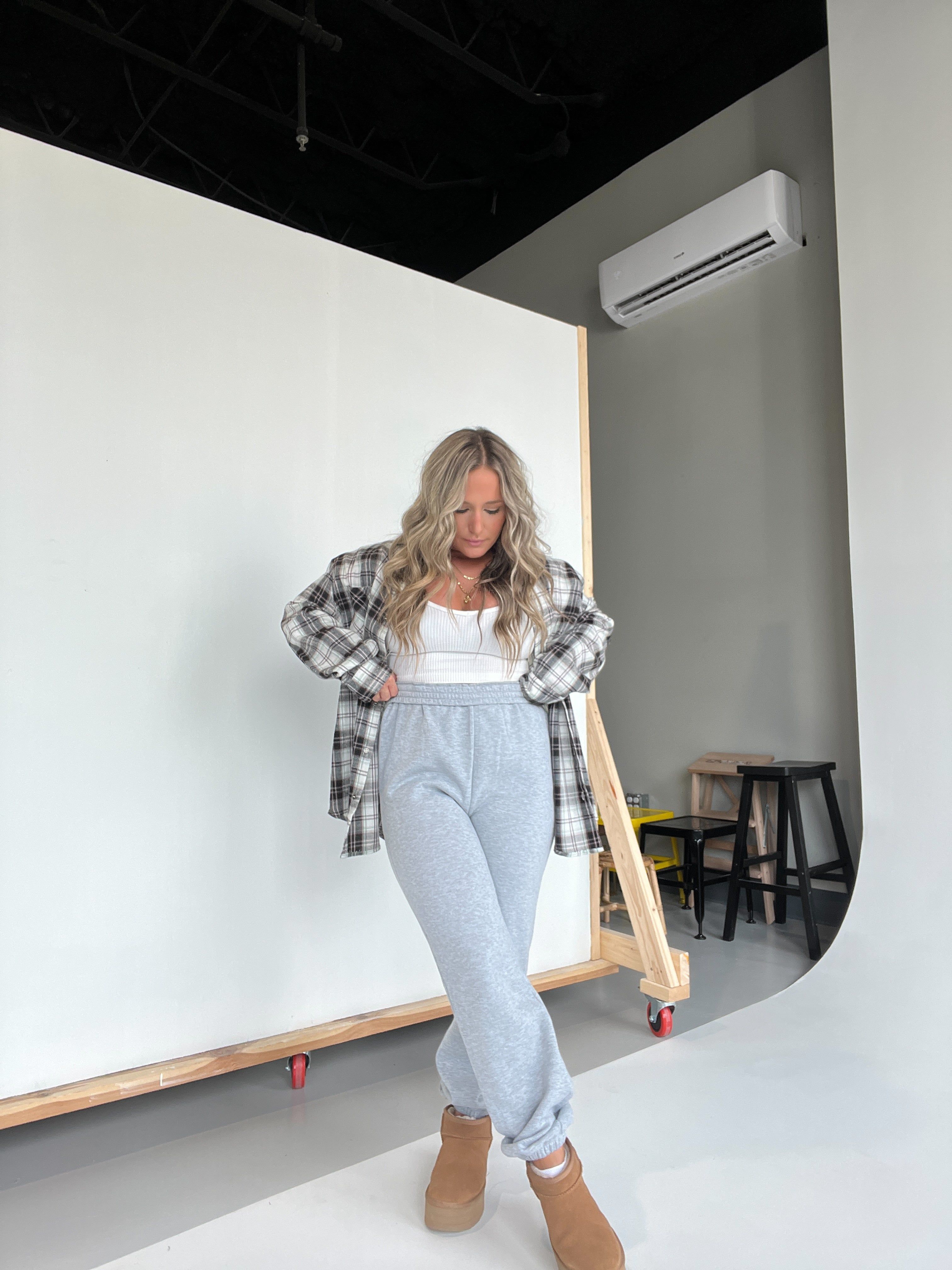 Overtime Joggers Heather Grey sold by Chic by Ally B product image thumbnail 4