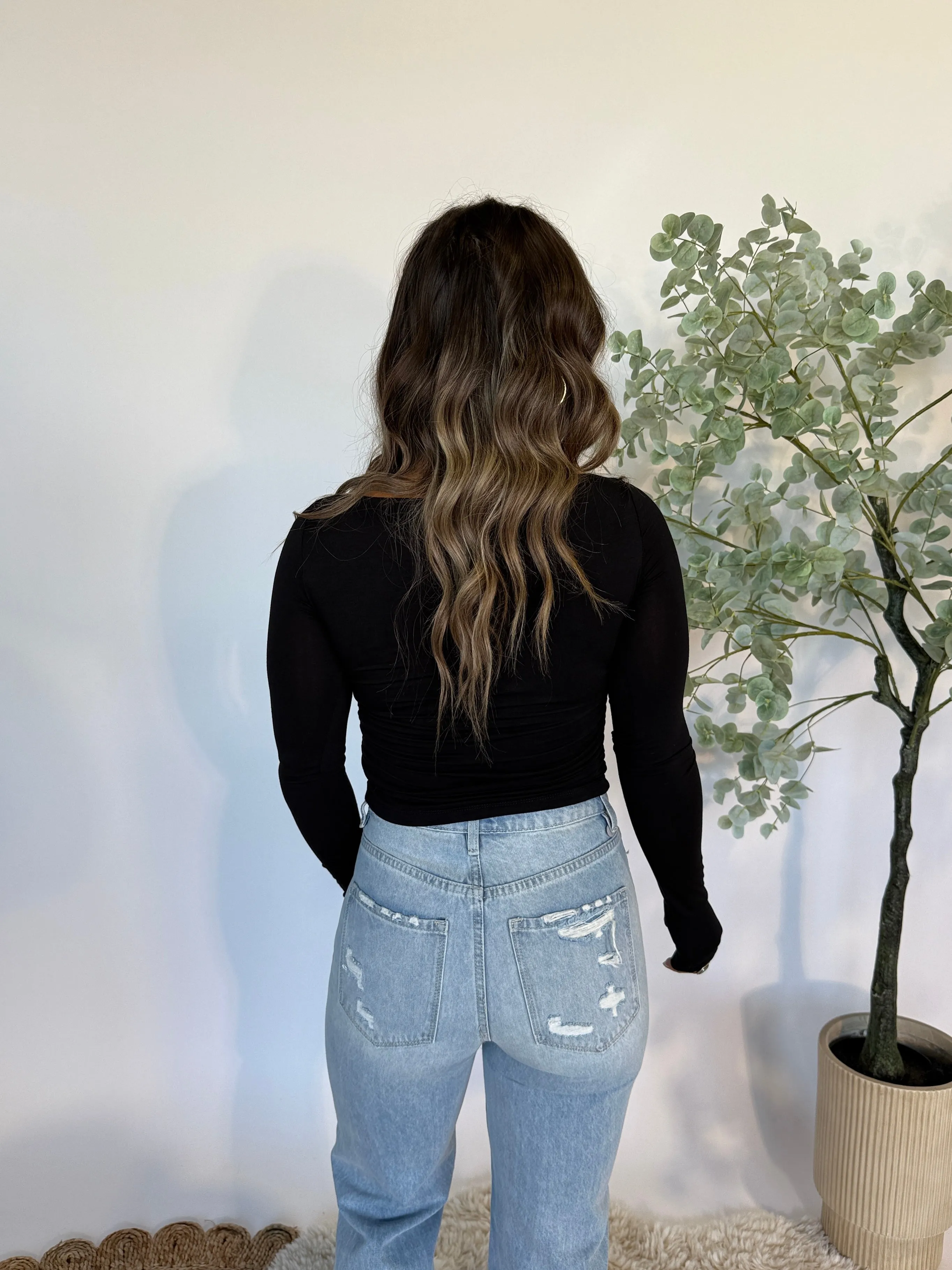 Heaven Sent Long Sleeve Black sold by Chic by Ally B product image thumbnail 4