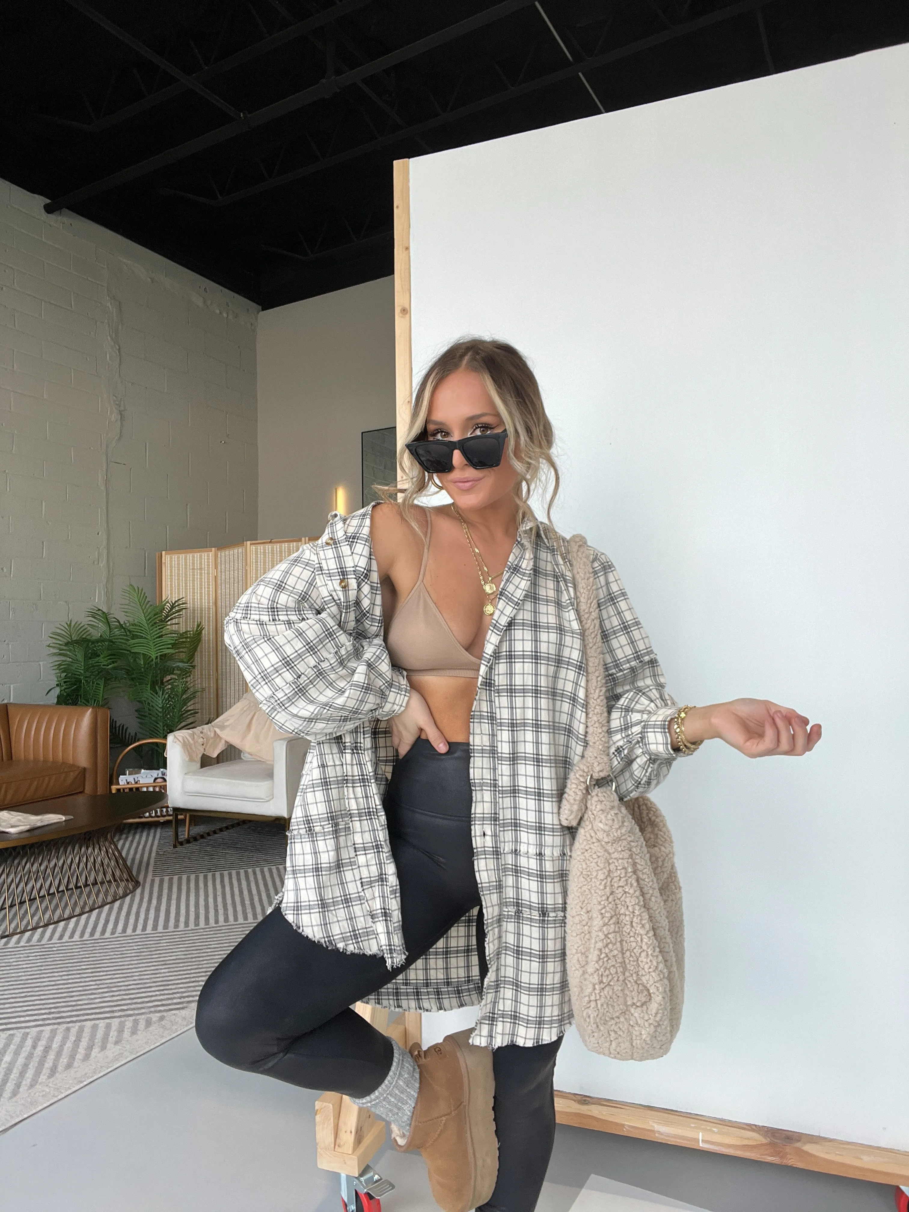 Addie Curve Bralette Almond sold by Chic by Ally B product image thumbnail 4