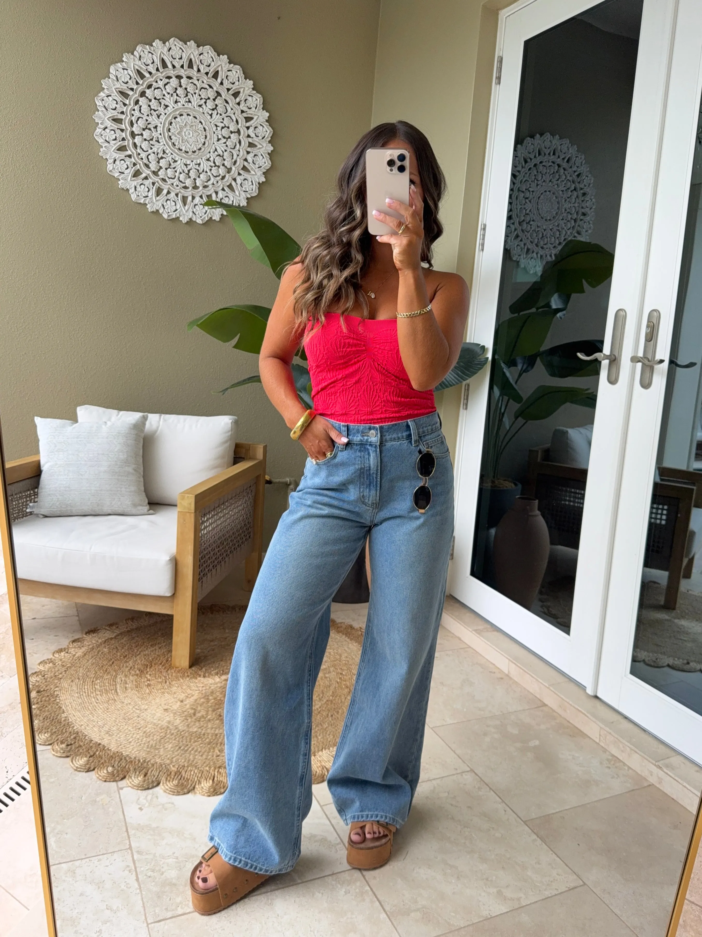Savannah Blue High-Rise Denim Jeans sold by Chic by Ally B product image thumbnail 3