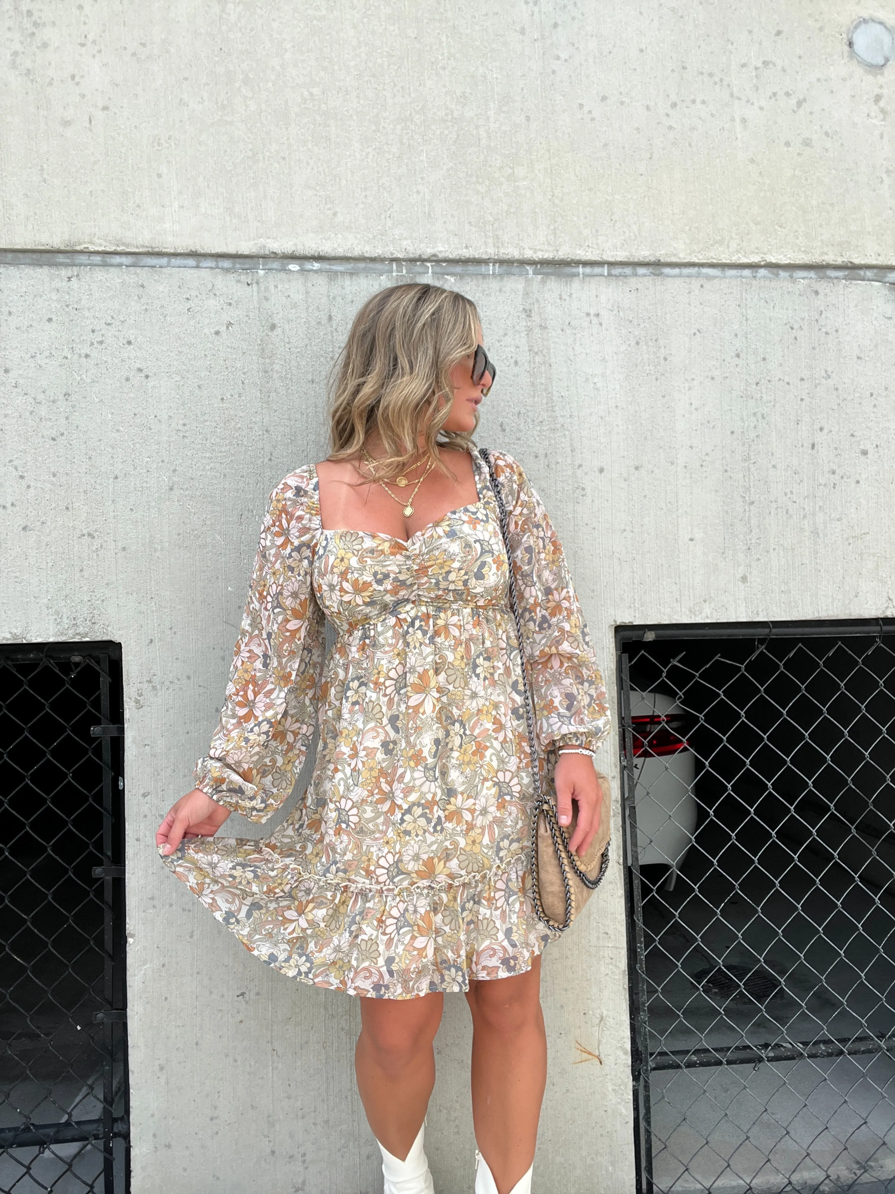 European Summer Floral Dress sold by Chic by Ally B