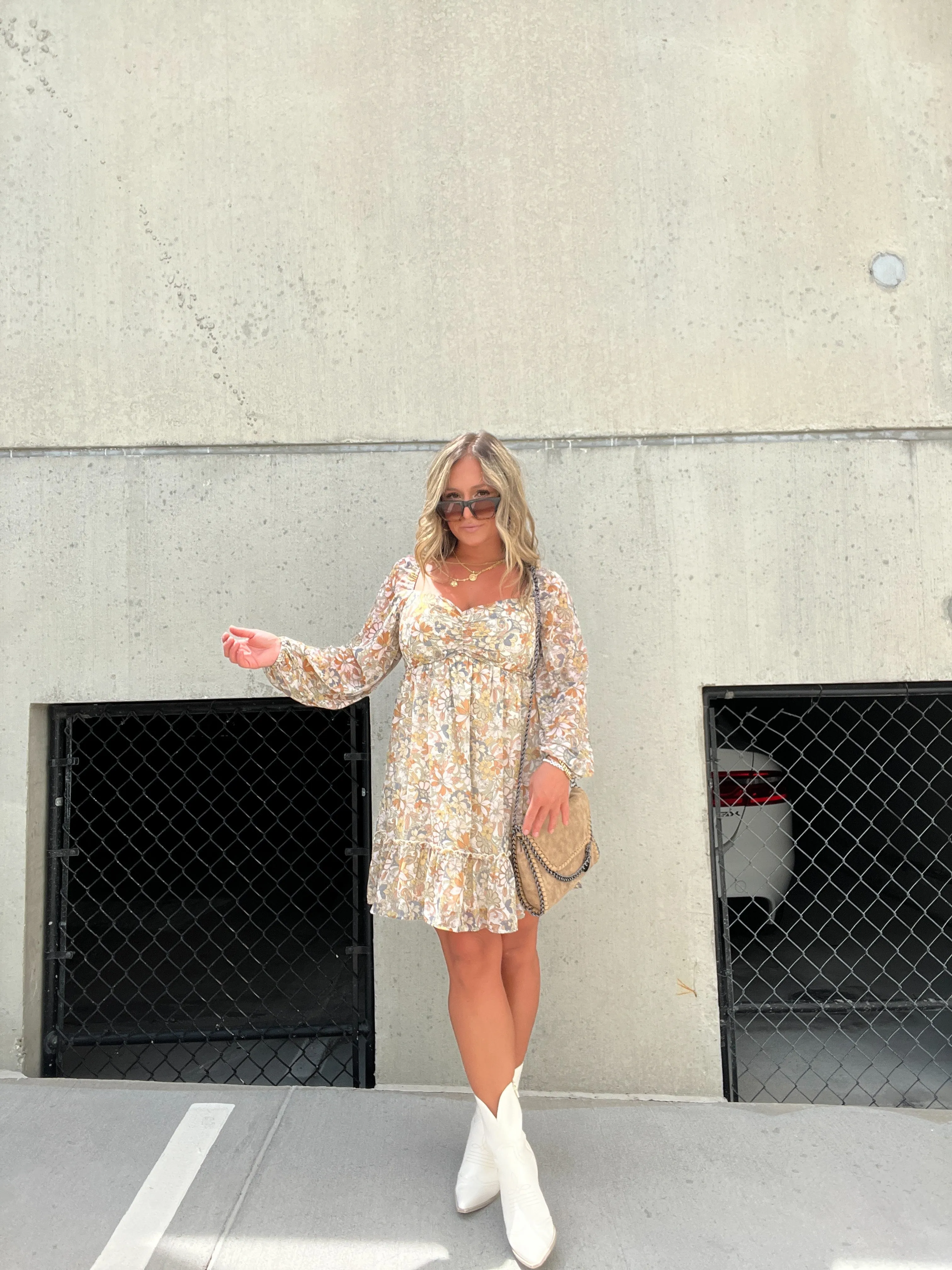 European Summer Floral Dress sold by Chic by Ally B product image thumbnail 2