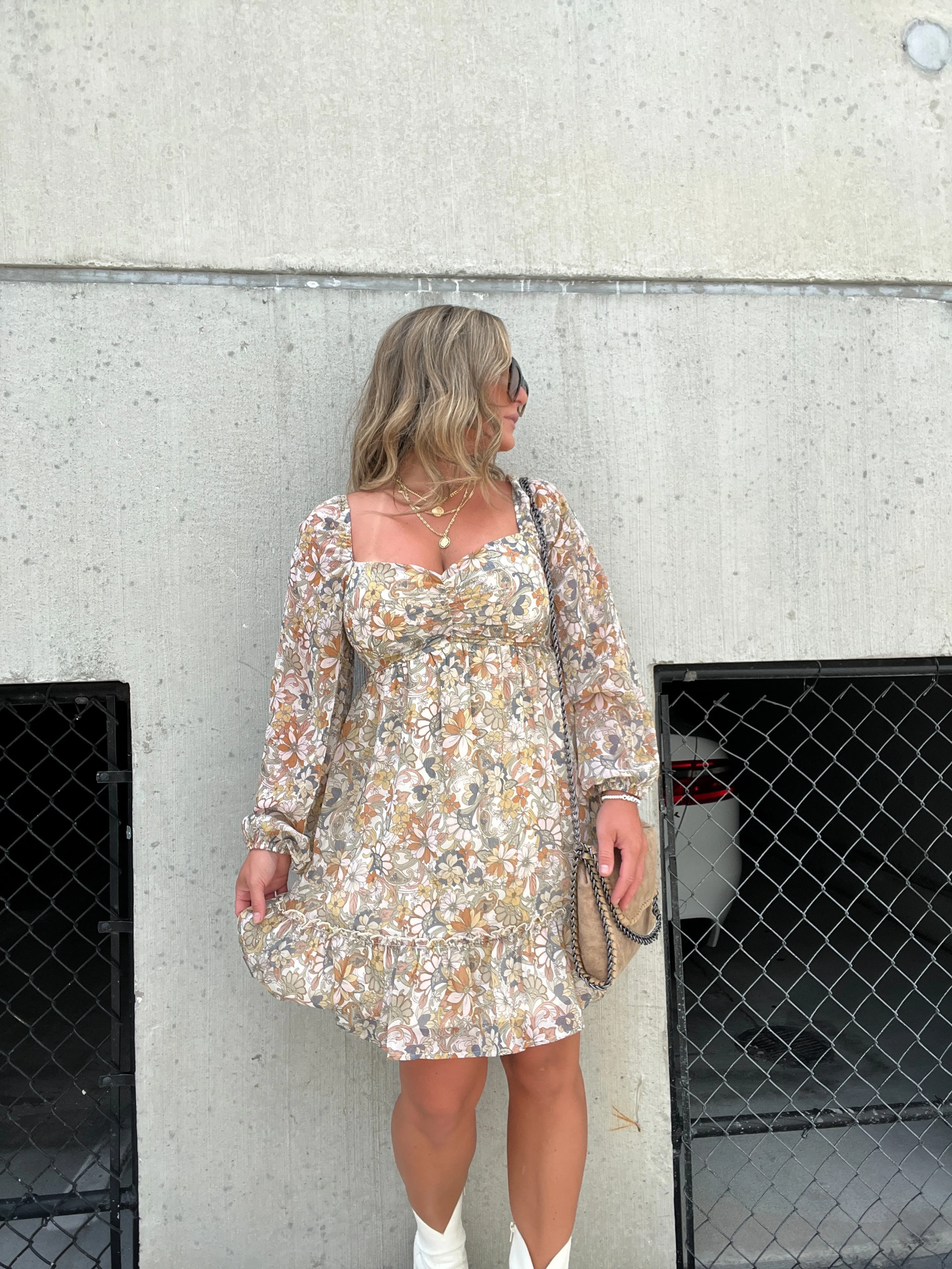 European Summer Floral Dress sold by Chic by Ally B product image thumbnail 5