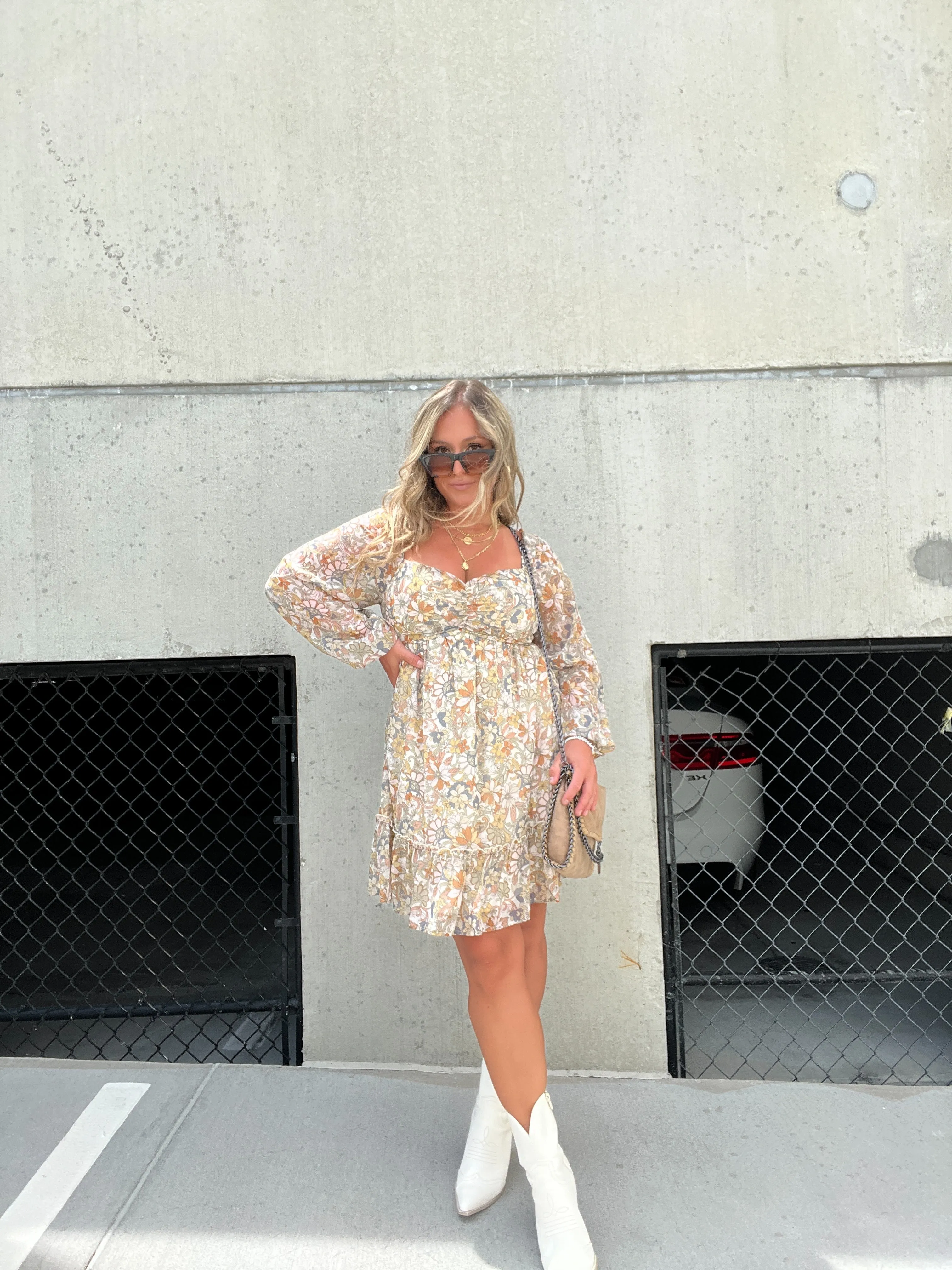 European Summer Floral Dress sold by Chic by Ally B product image thumbnail 3