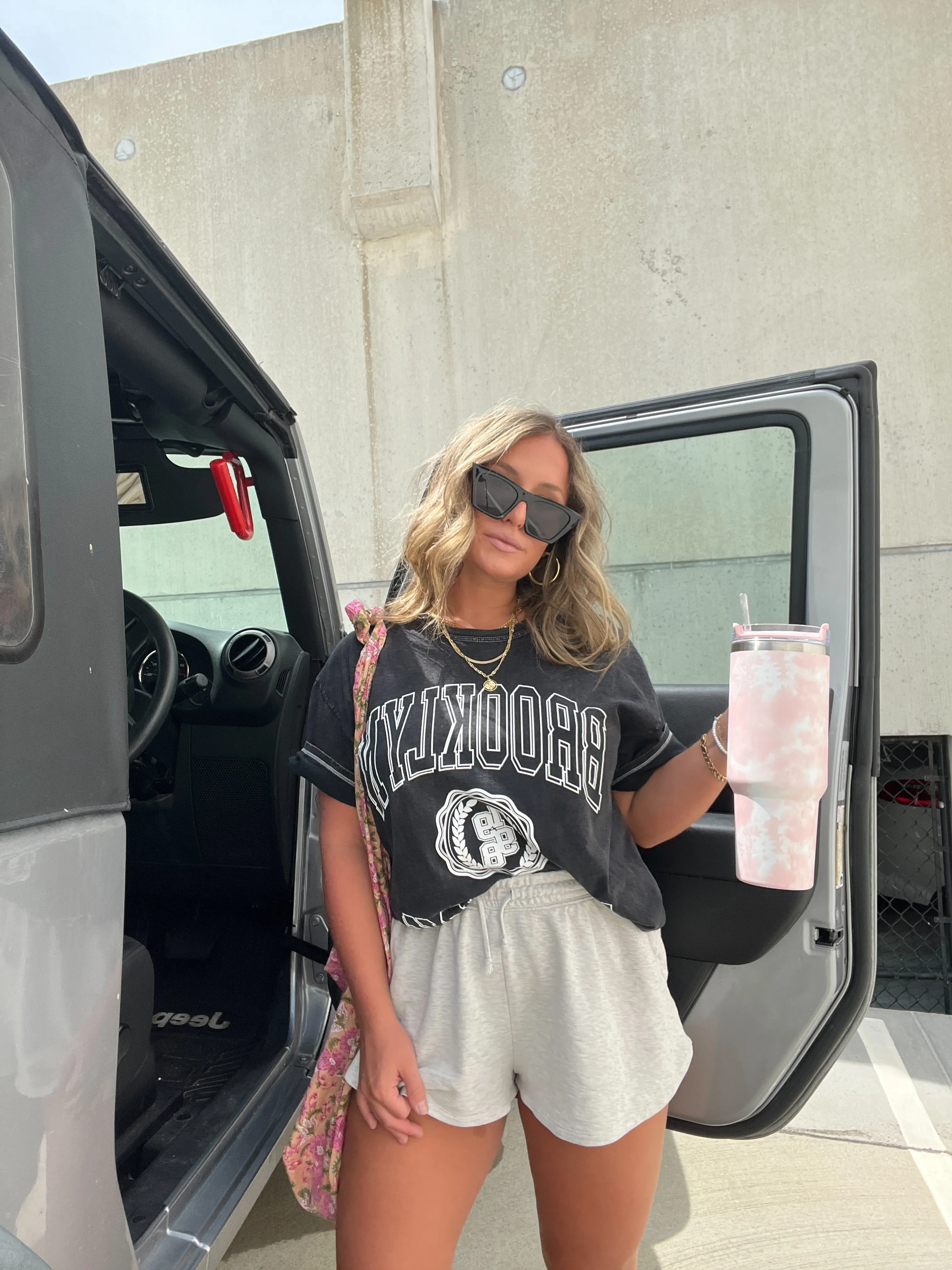 Brooklyn NY Tee Charcoal sold by Chic by Ally B product image thumbnail 4