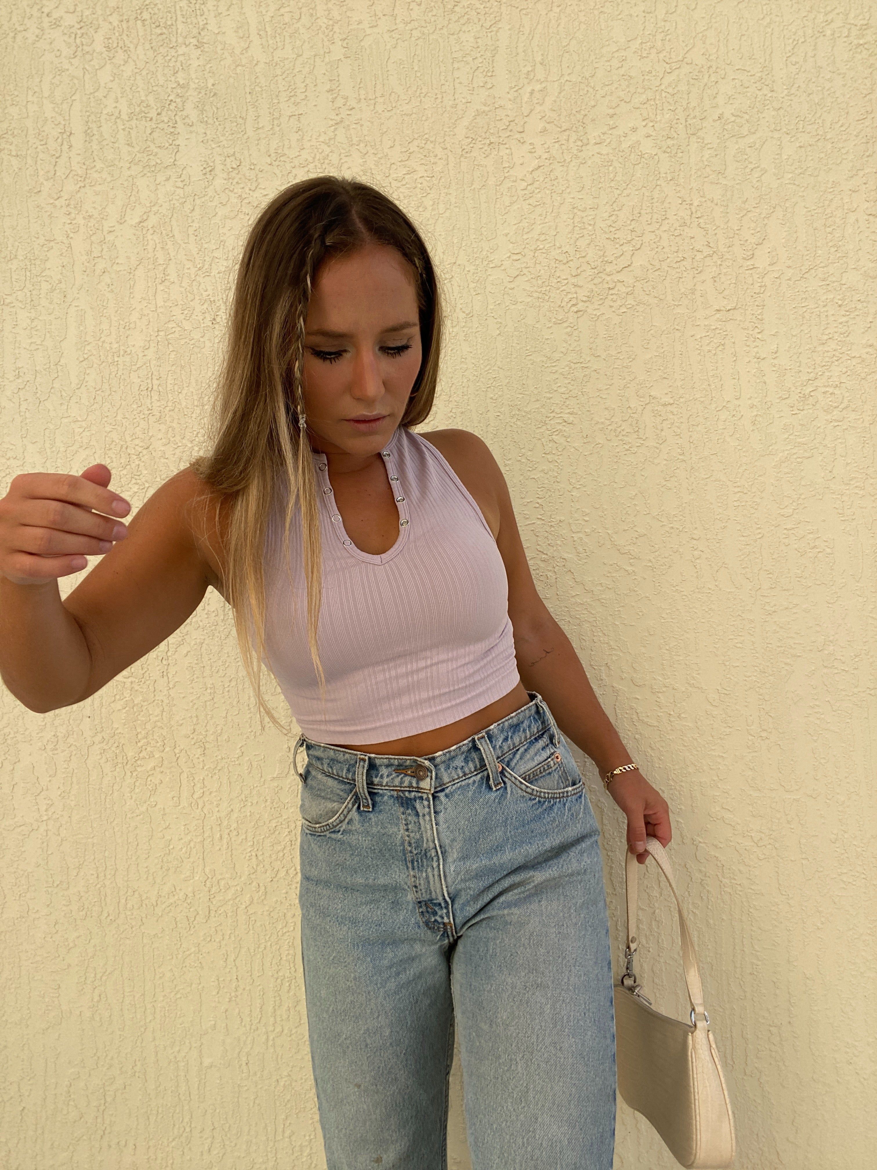 PRETTY GAL TANK LAV sold by Chic by Ally B product image thumbnail 8