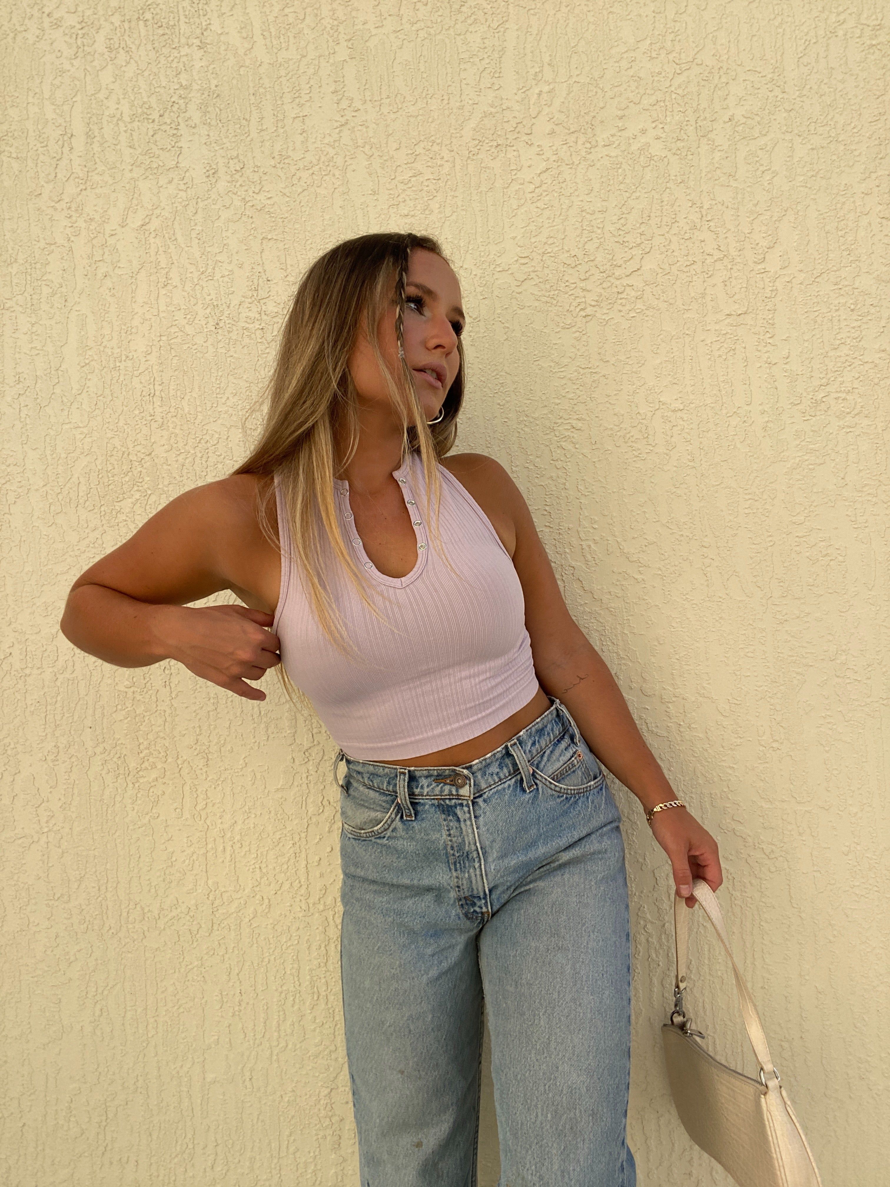 PRETTY GAL TANK LAV sold by Chic by Ally B product image thumbnail 9