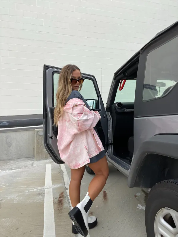 Lizze Chelsea Boot White sold by Chic by Ally B