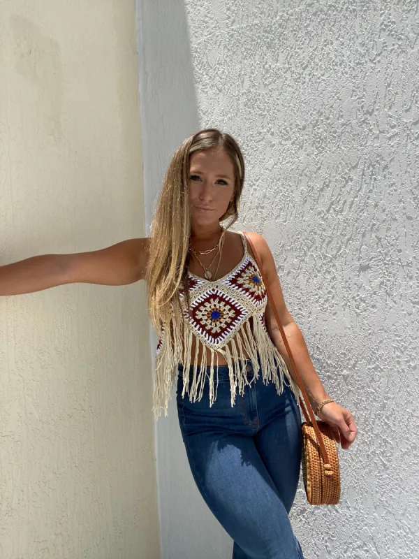 Finally Summer Crochet Top sold by Chic by Ally B