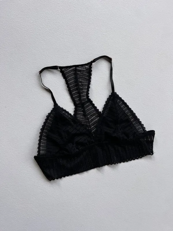 BLACK BOHO LACE BRALETTE sold by Chic by Ally B