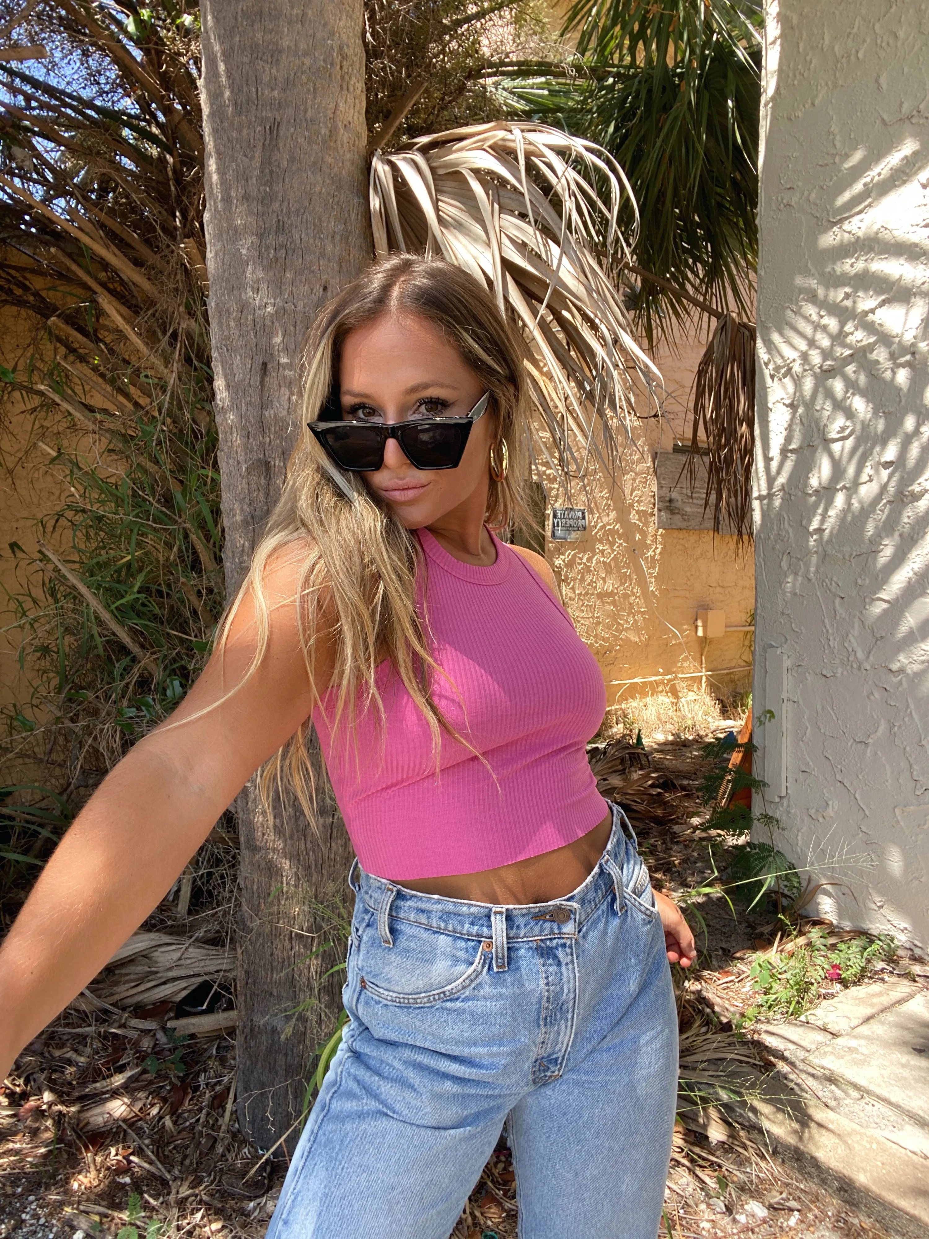 EVERY DAY TANK PINK sold by Chic by Ally B product image thumbnail 3