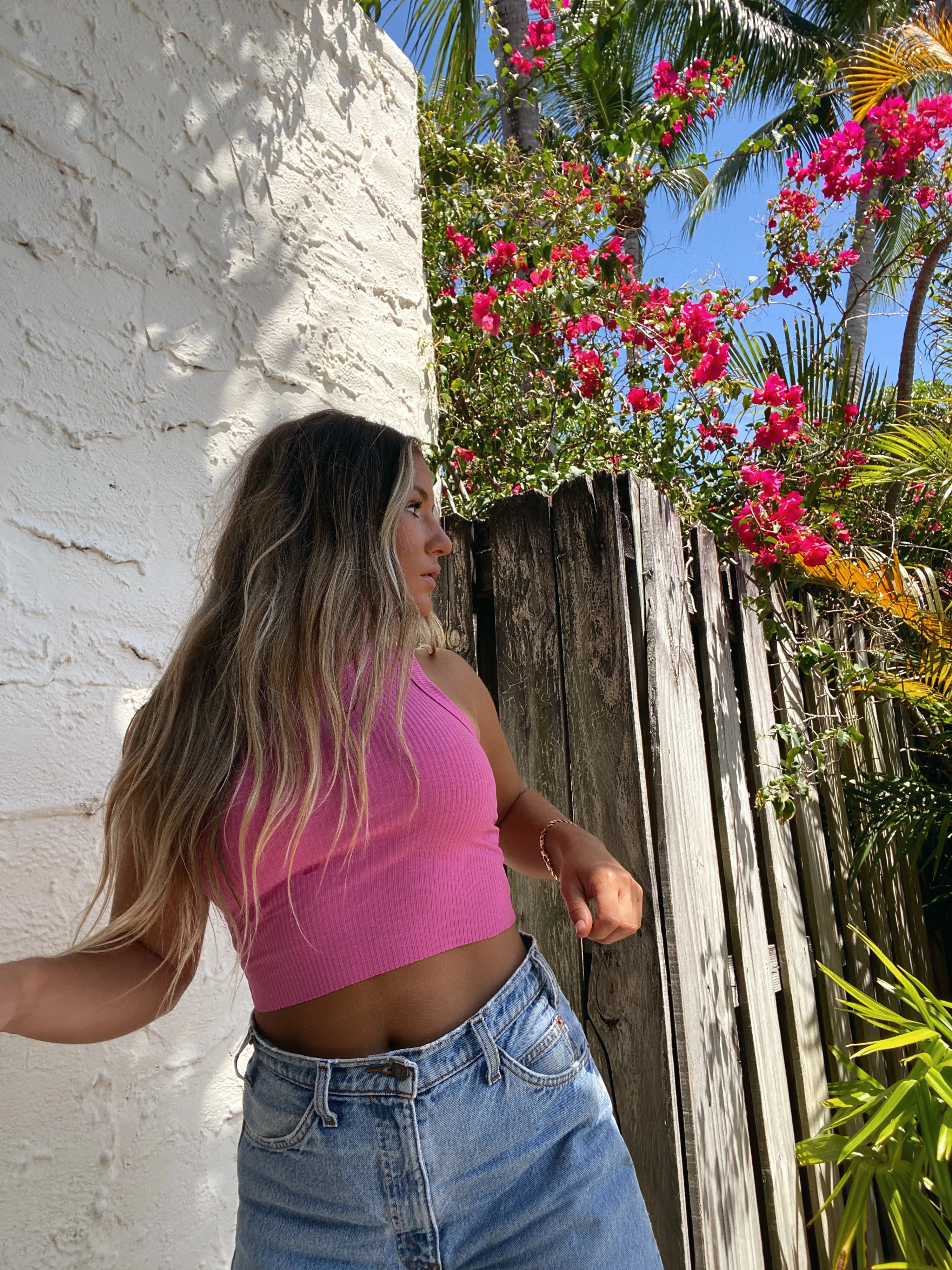 EVERY DAY TANK PINK sold by Chic by Ally B product image thumbnail 2