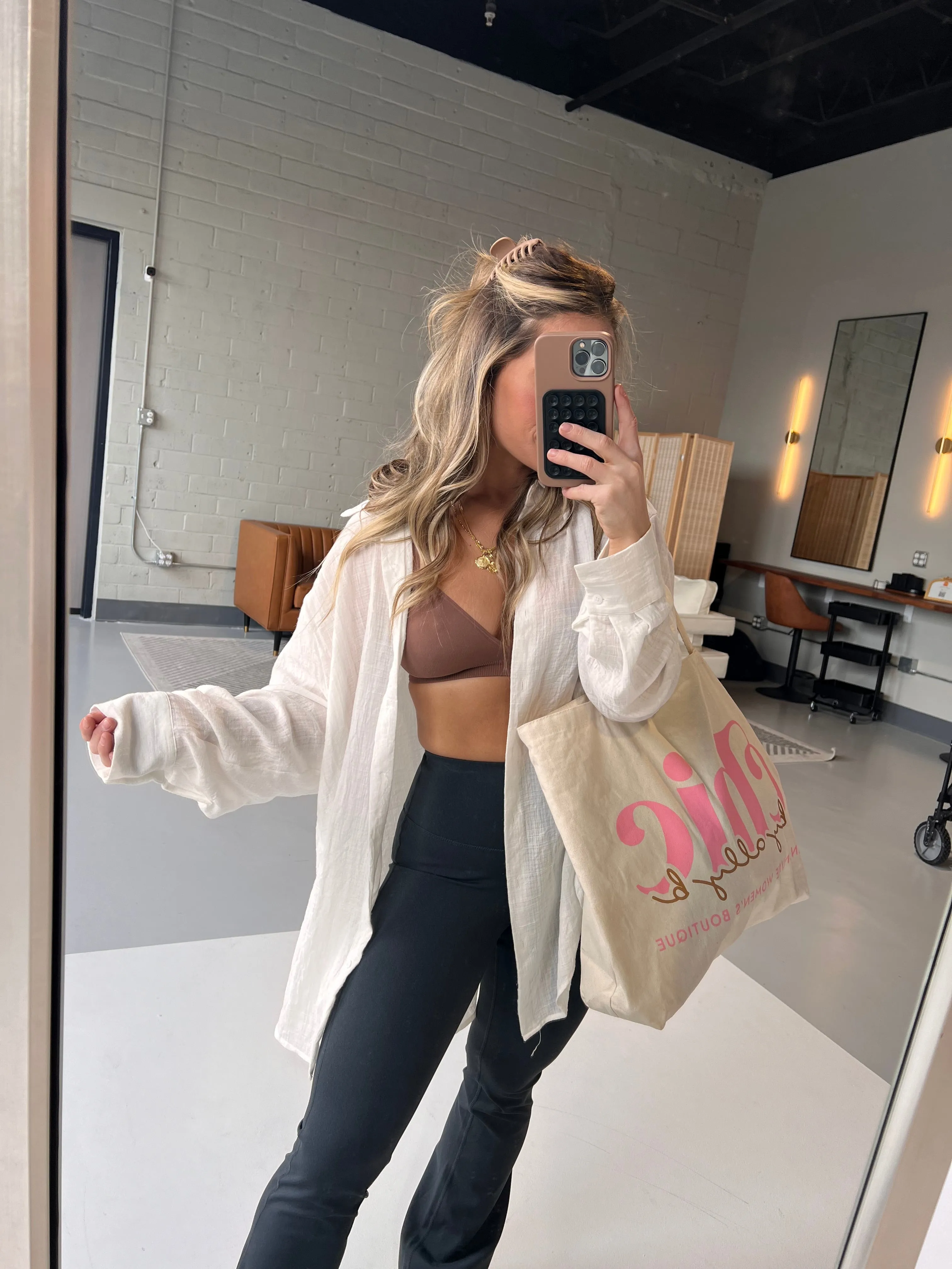 Addie Curve Bralette Chocolate sold by Chic by Ally B product image thumbnail 5