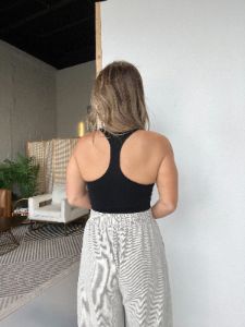 Righteous Racerback Black sold by Chic by Ally B