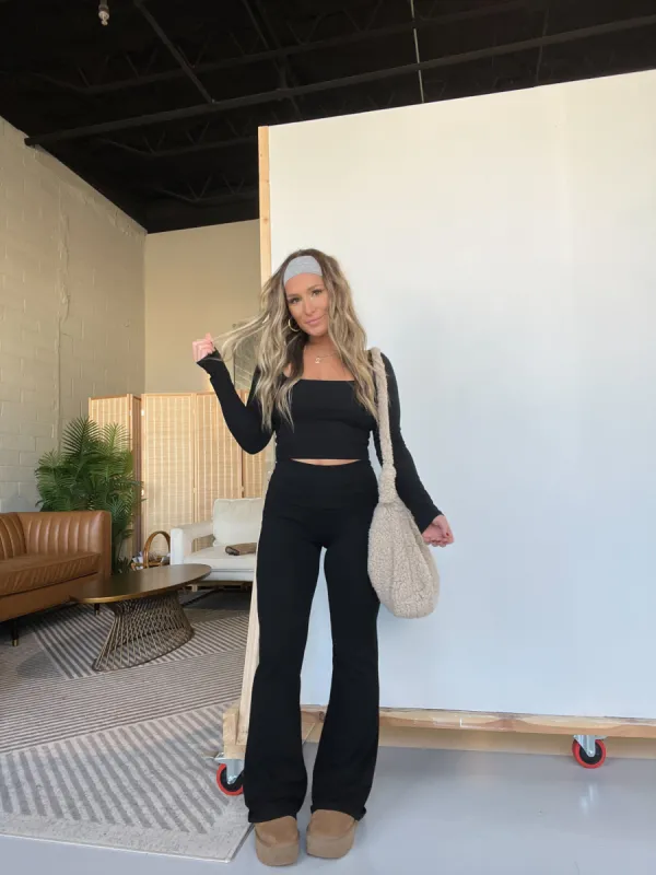 Essential Flare Set Black sold by Chic by Ally B