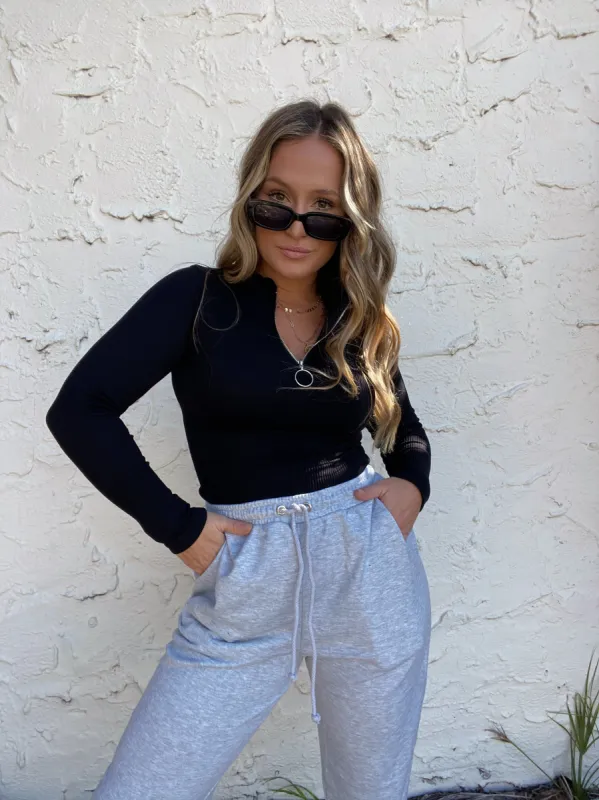 FIT BABE ZIP UP BASIC sold by Chic by Ally B