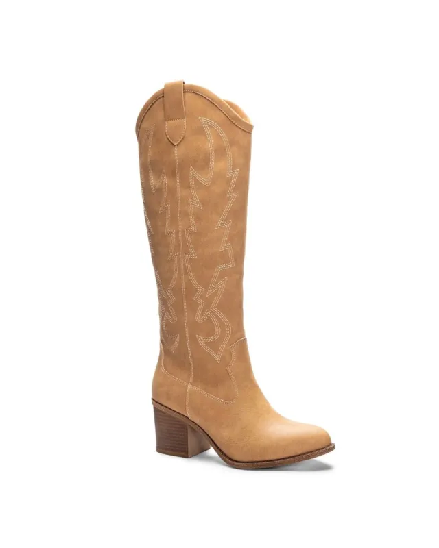 Upwind Western Boots Camel sold by Chic by Ally B