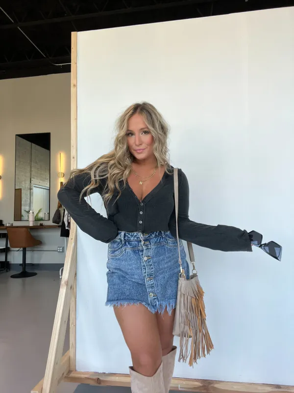 Let You Go Long Sleeve Black sold by Chic by Ally B