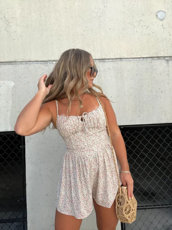 FINER THINGS DITSY ROMPER sold by Chic by Ally B