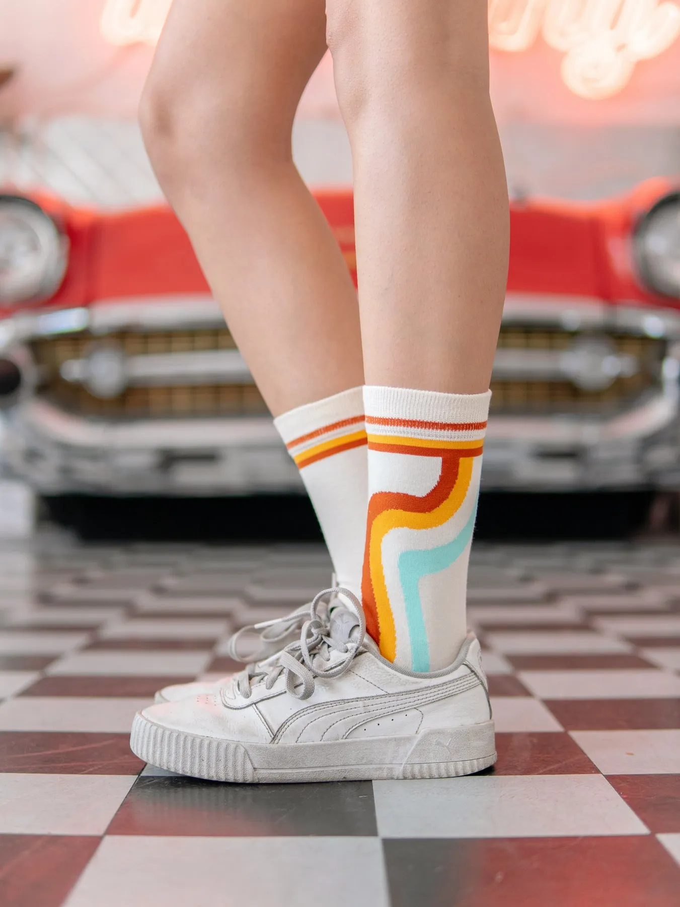 Over The Rainbow | Socks sold by Carmico