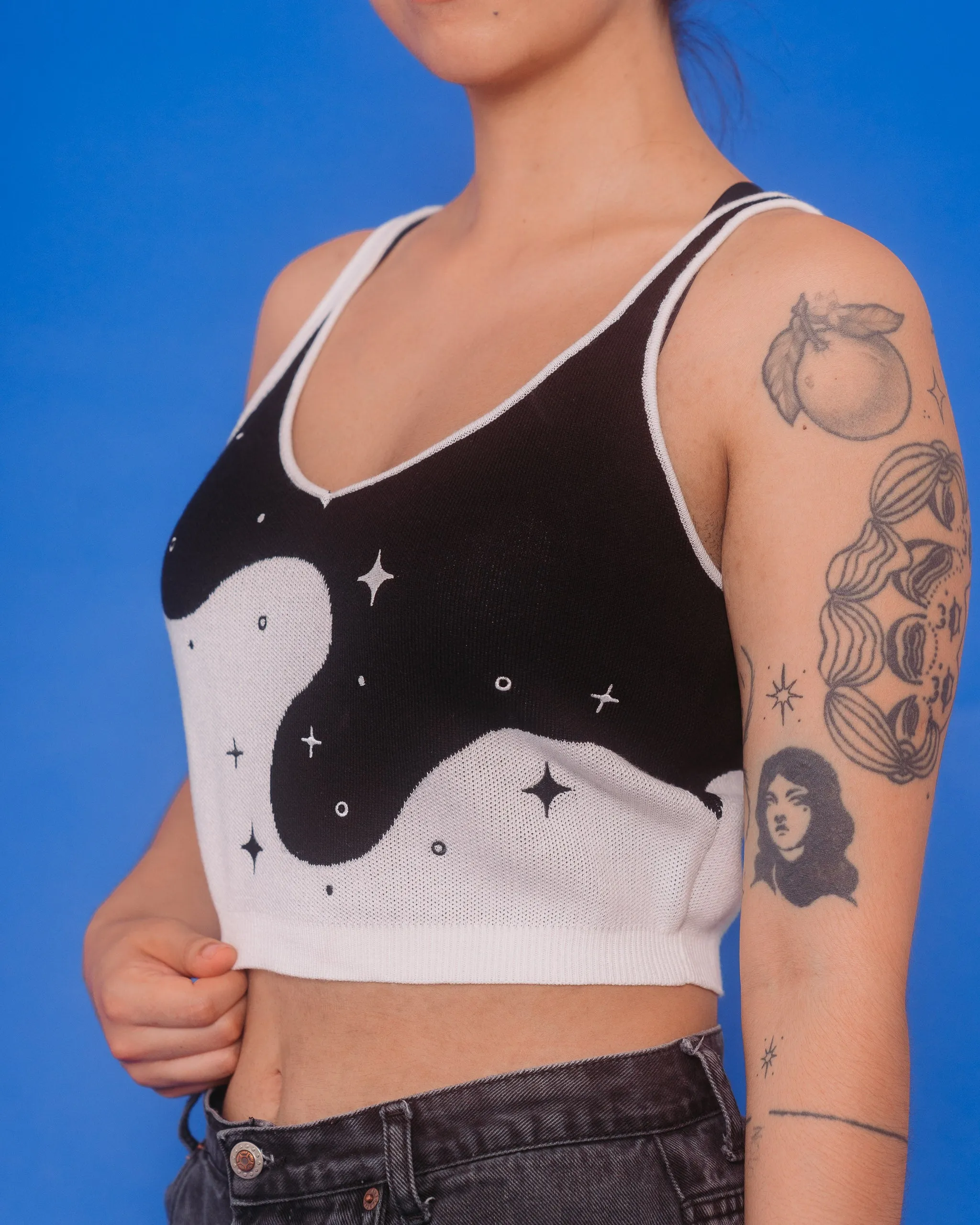 Deep Space | Knit Tank sold by Carmico product image thumbnail 2