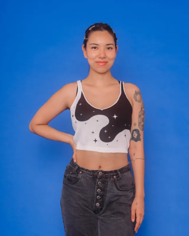 Deep Space | Knit Tank sold by Carmico