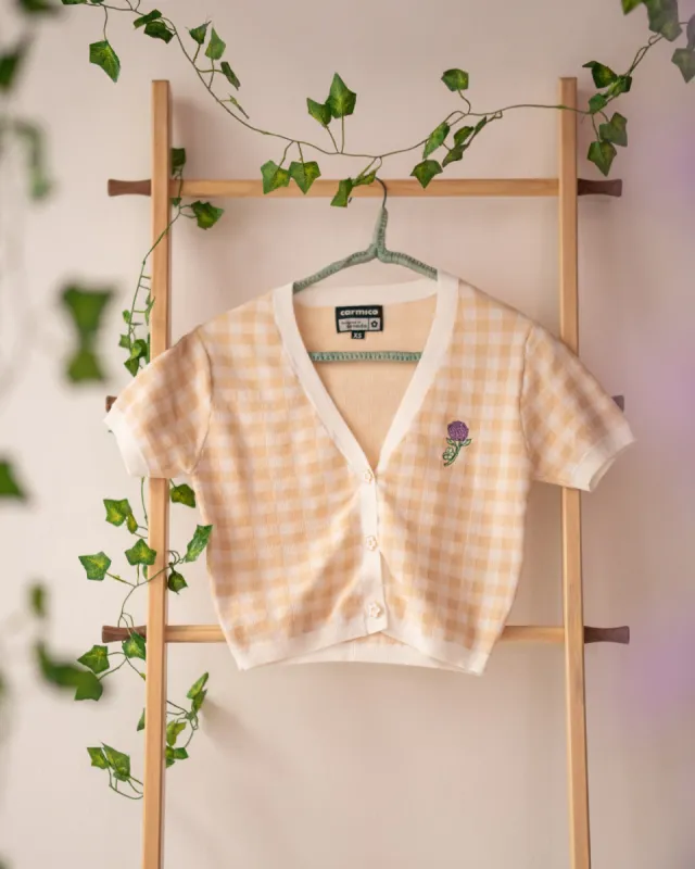 Clover Fields | Mini Cardigan sold by Carmico