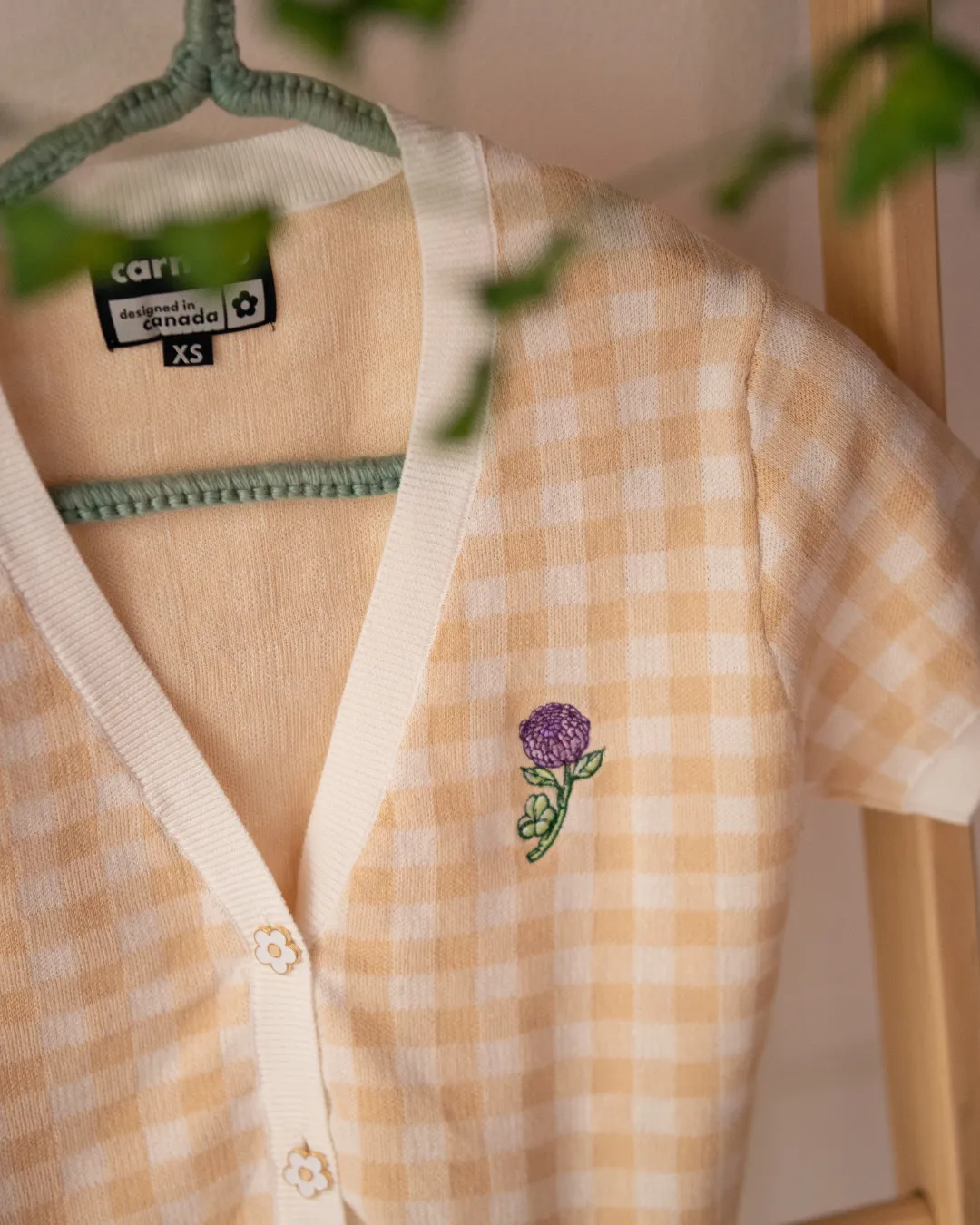 Clover Fields | Mini Cardigan sold by Carmico product image thumbnail 2