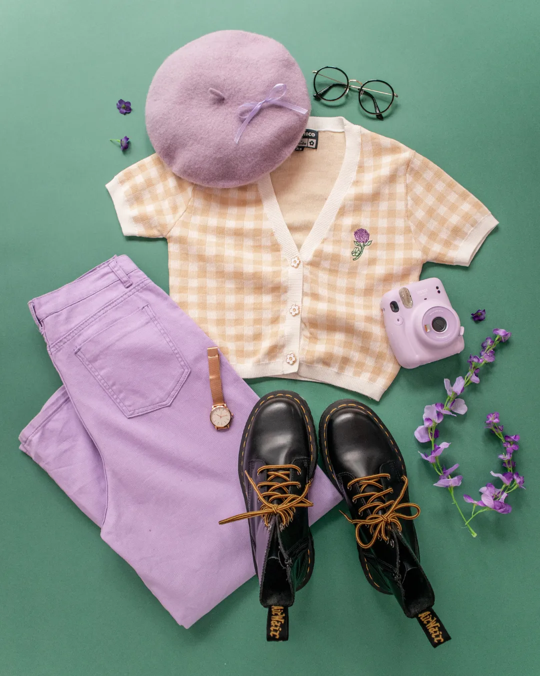 Clover Fields | Mini Cardigan sold by Carmico product image thumbnail 4