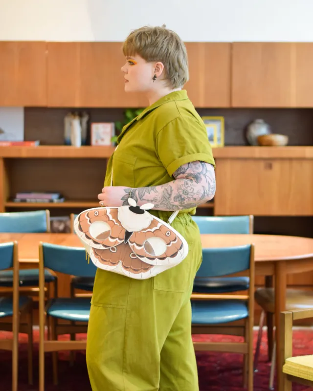 Emperor | Shaped Moth Bag sold by Carmico