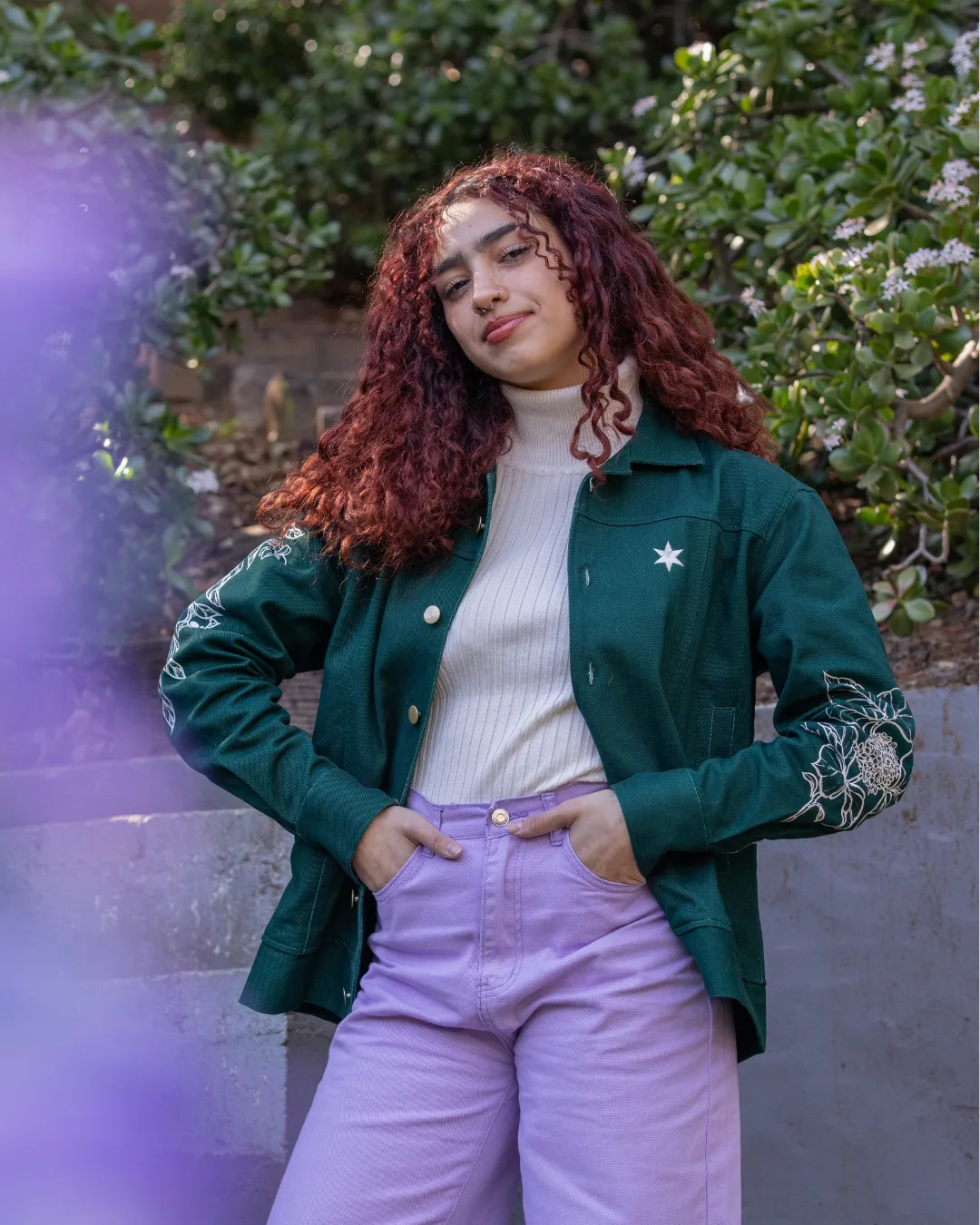 Don't Cross Me | Over-Sized Jacket sold by Carmico product image thumbnail 2