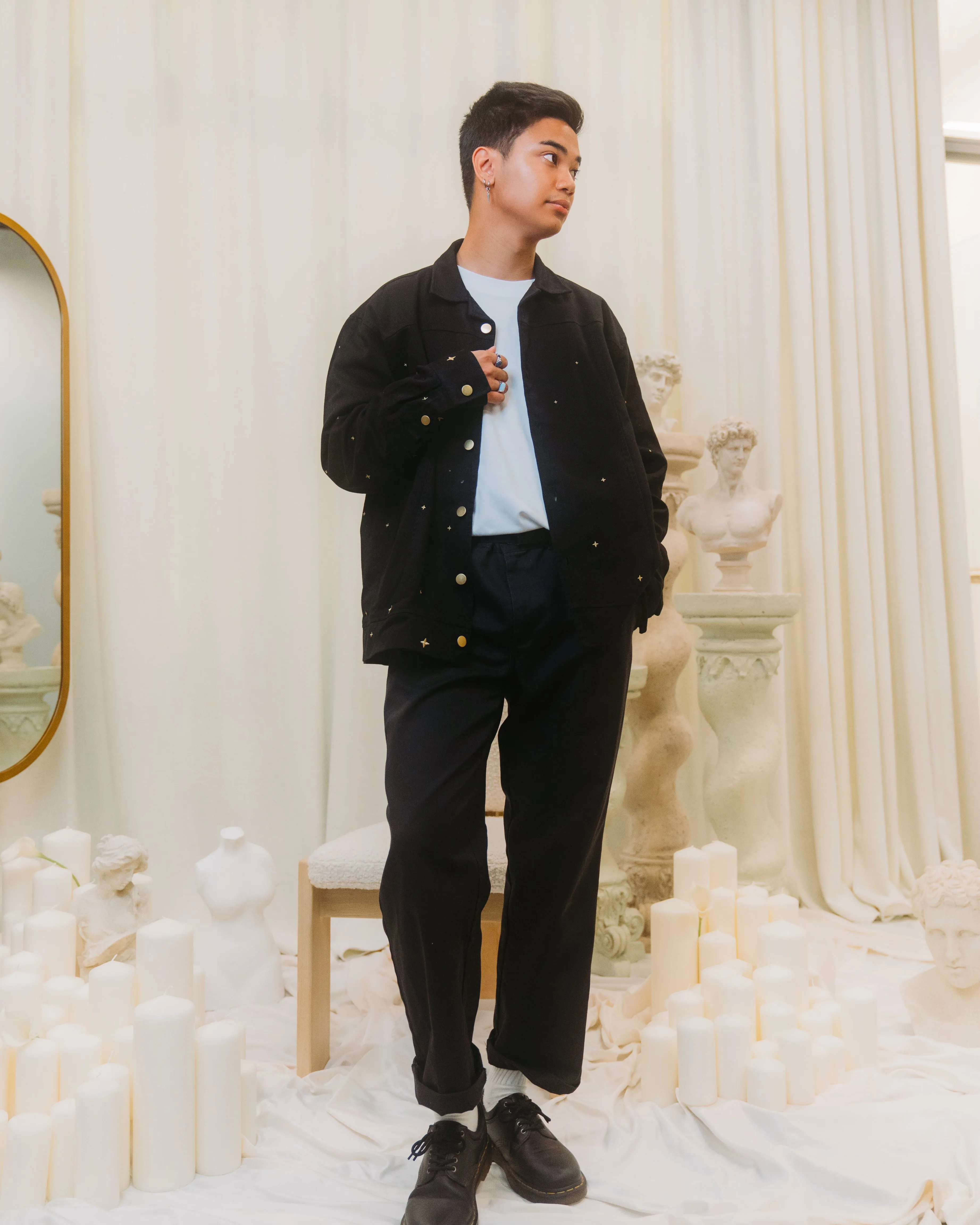 Night Bloom | Over-Sized Jacket sold by Carmico product image thumbnail 2