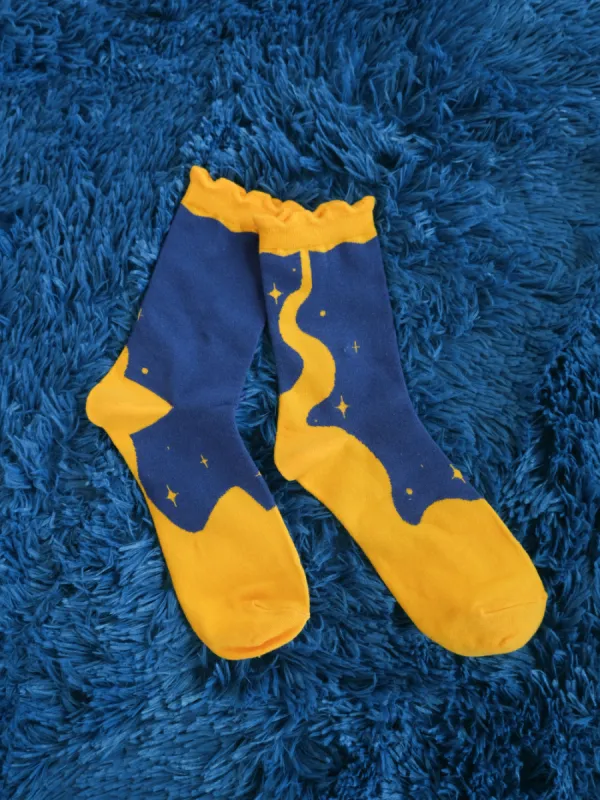 Blue Moon | Socks sold by Carmico