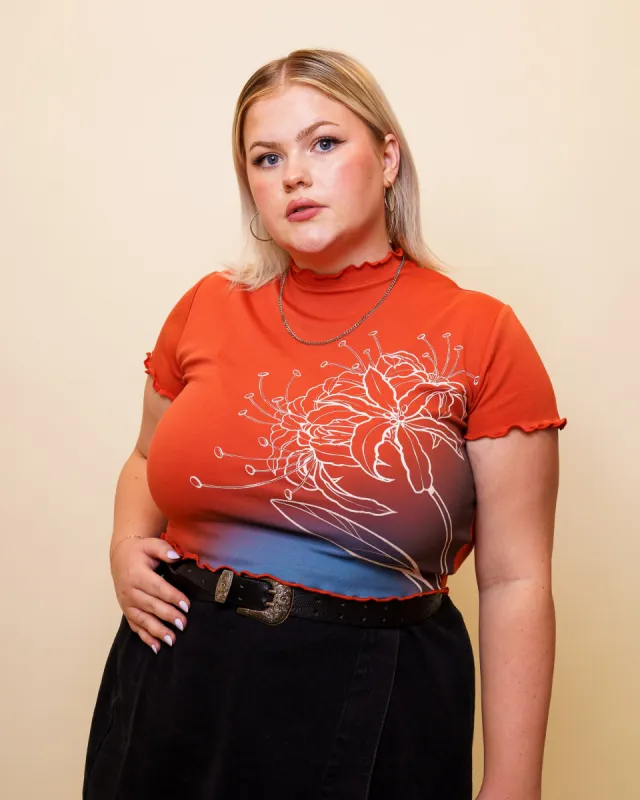 Calling Card | Red Mini Tee sold by Carmico