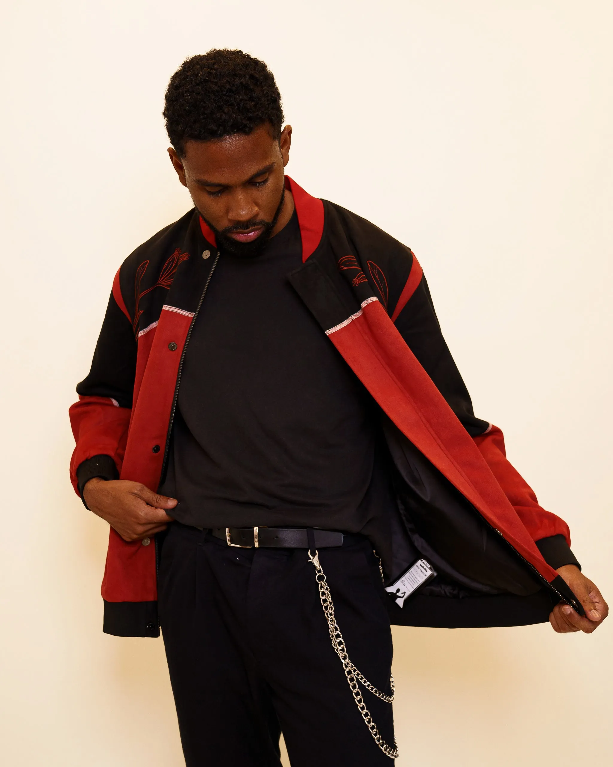 Calling Card | Faux-Suede Jacket sold by Carmico product image thumbnail 3