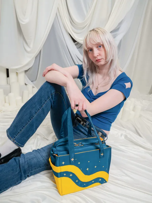 Blue Moon | Modular Tote Purse sold by Carmico