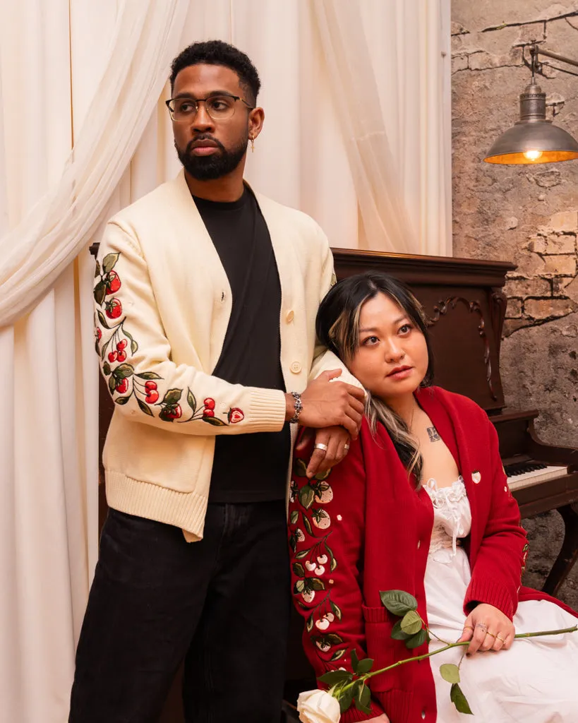 Strawberry Creme | Cardigan sold by Carmico product image thumbnail 4