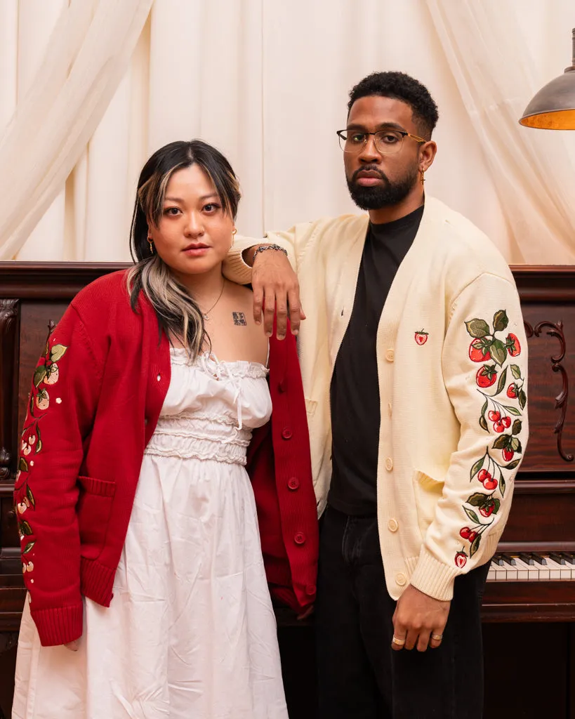 Strawberry Creme | Cardigan sold by Carmico product image thumbnail 5