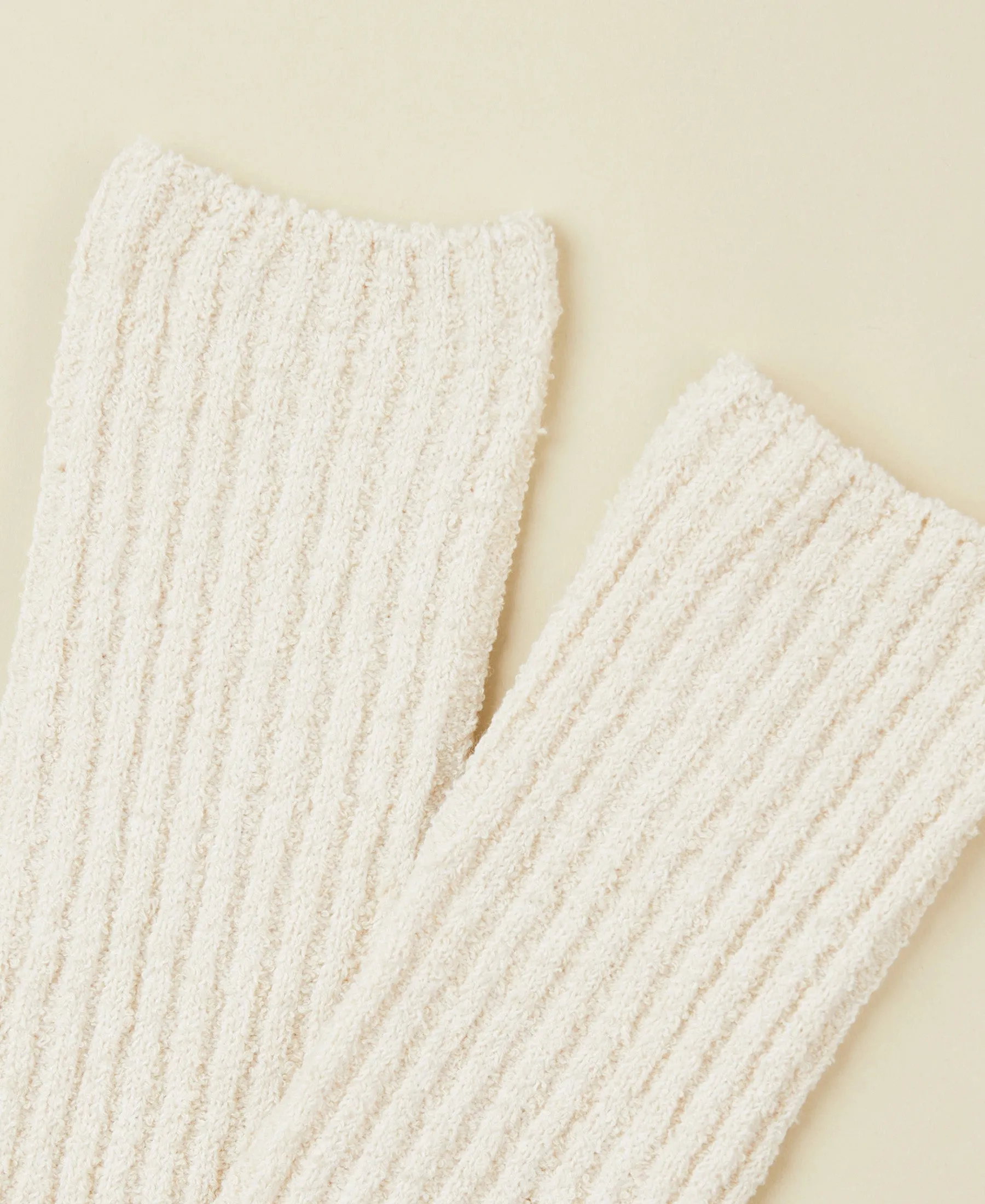 Unisex Off-white Loop Yarn Socks sold by Somatchi product image thumbnail 3