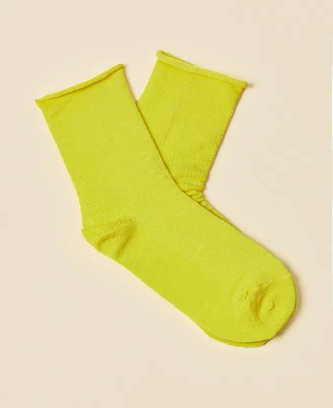 Women's Cotton Socks Weekend - Mimosa sold by Somatchi