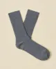 Women's Organic Cotton Ribbed Socks Journal - Shadow sold by Somatchi