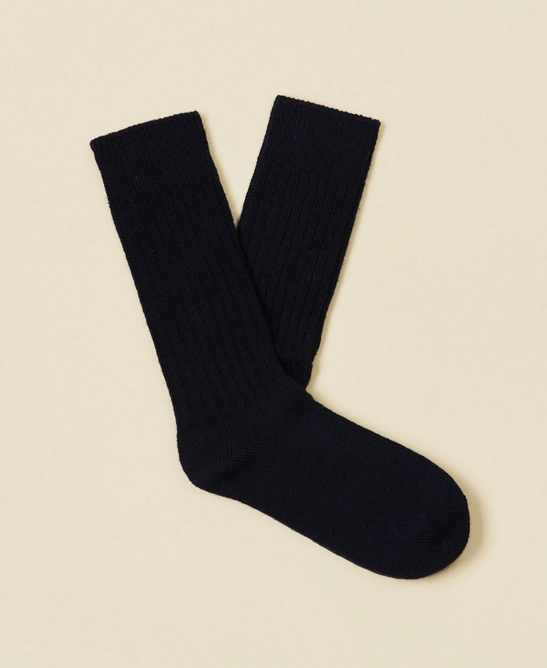 Women's Merino Wool Socks Dekra - Midnight sold by Somatchi