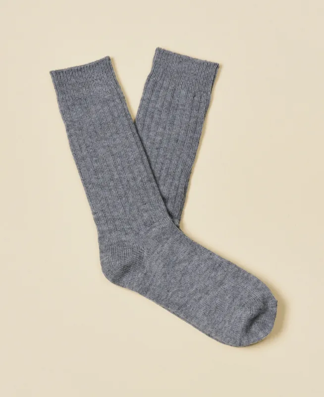 Women's Merino Wool Socks Dekra - Slate sold by Somatchi