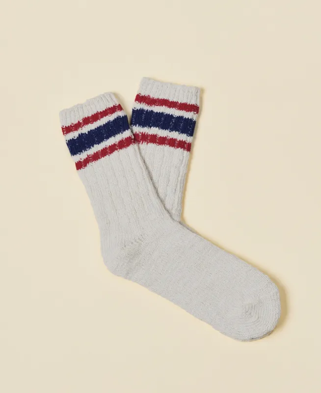 Unisex HeavyWeight Cotton Striped Socks Sailer sold by Somatchi
