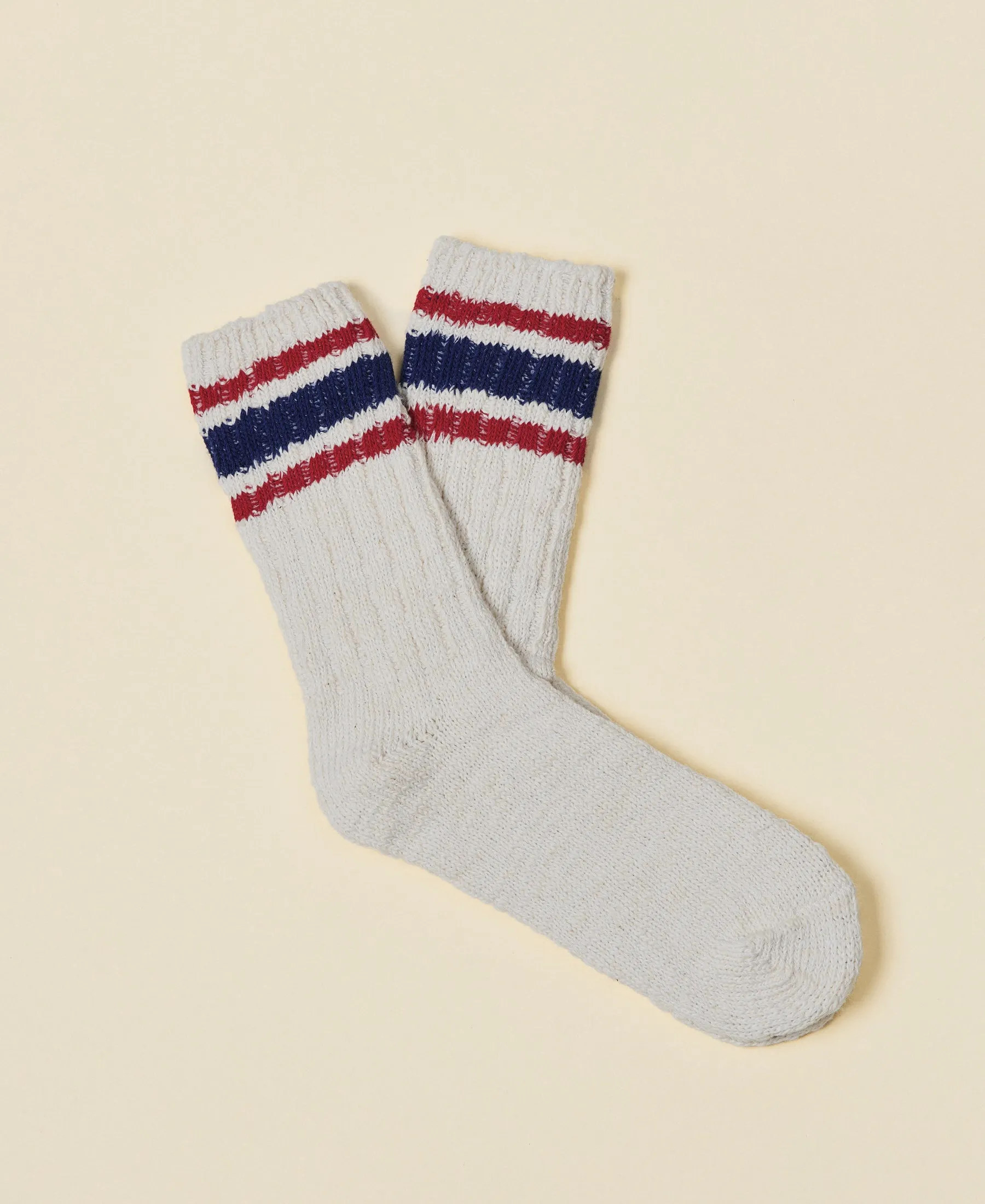 Unisex HeavyWeight Cotton Striped Socks Sailer sold by Somatchi