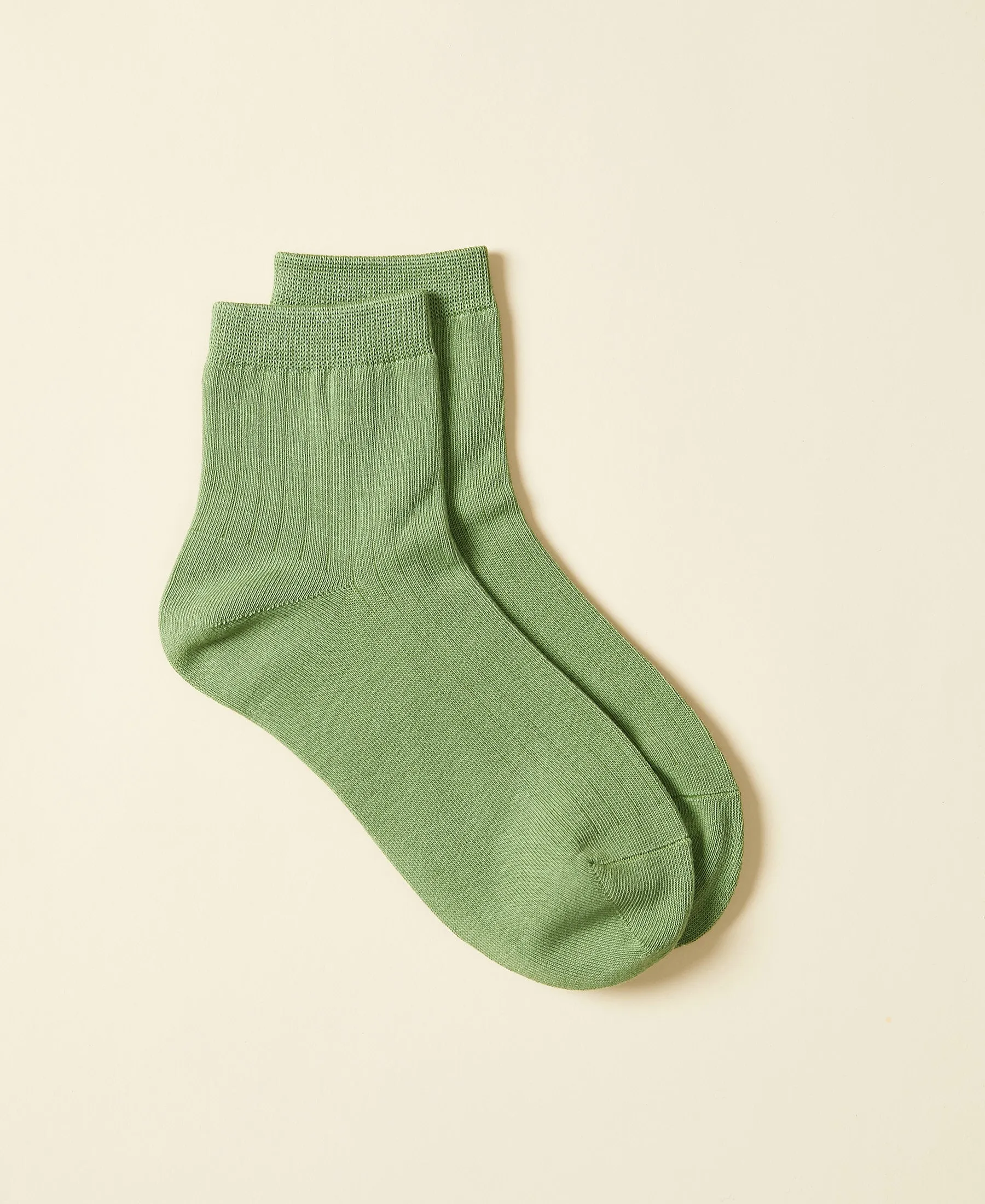 Women's Cotton Ankle Socks Fuji - Mint sold by Somatchi